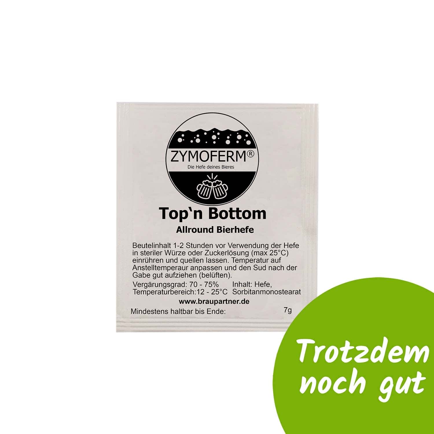 Zymoferm TOP'N BOTTOM Trockenhefe ug / og MHD-Ware