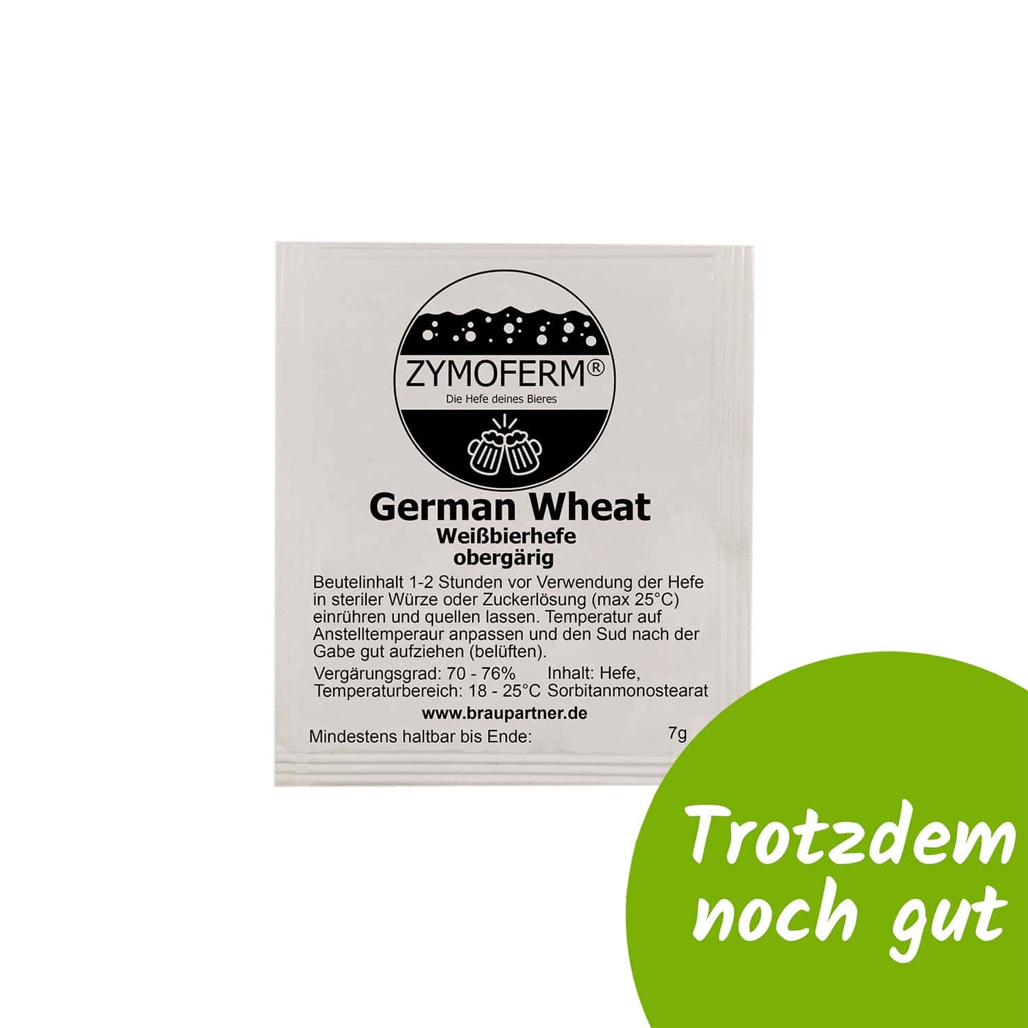 Zymoferm GERMAN WHEAT Trockenhefe og MHD-Ware
