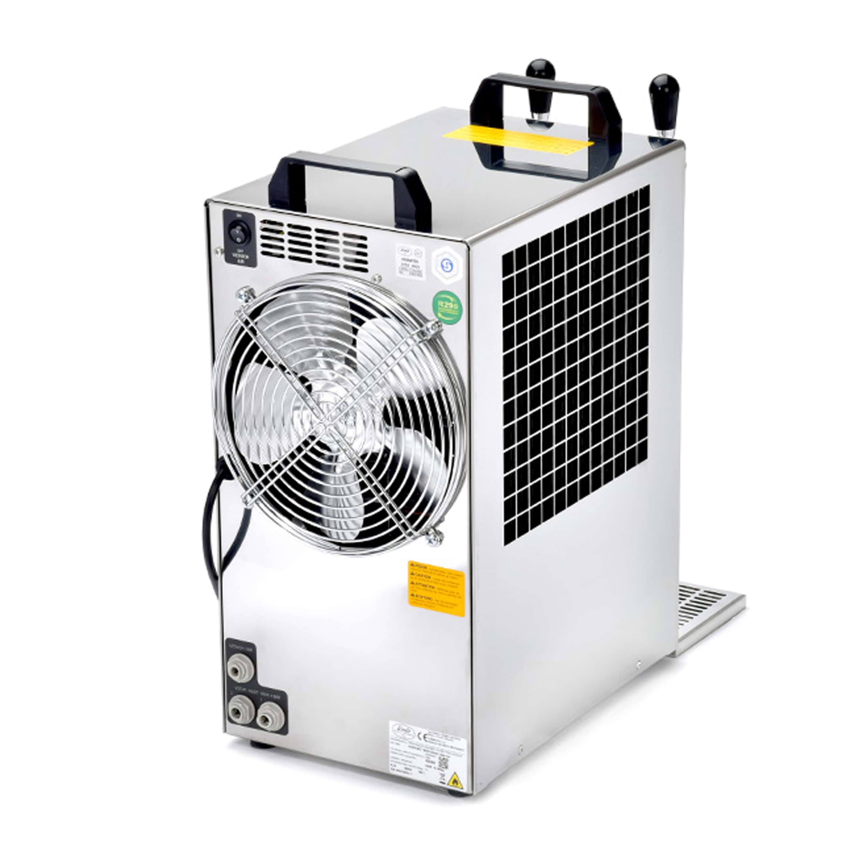 Bierkoffer Durchlaufkühler 2-leitig 120l/h 7mm | LINDR KONTAKT 155/K_2