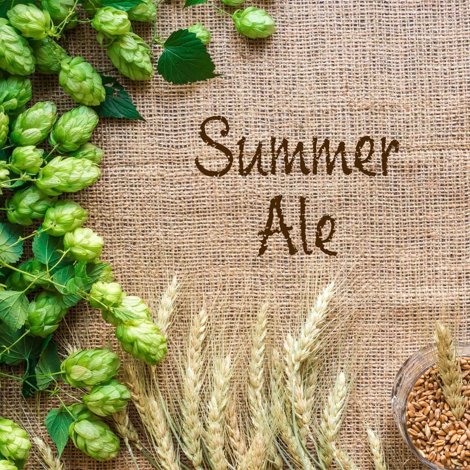 Fertigmischung SUMMER ALE 50 Liter, geschrotet