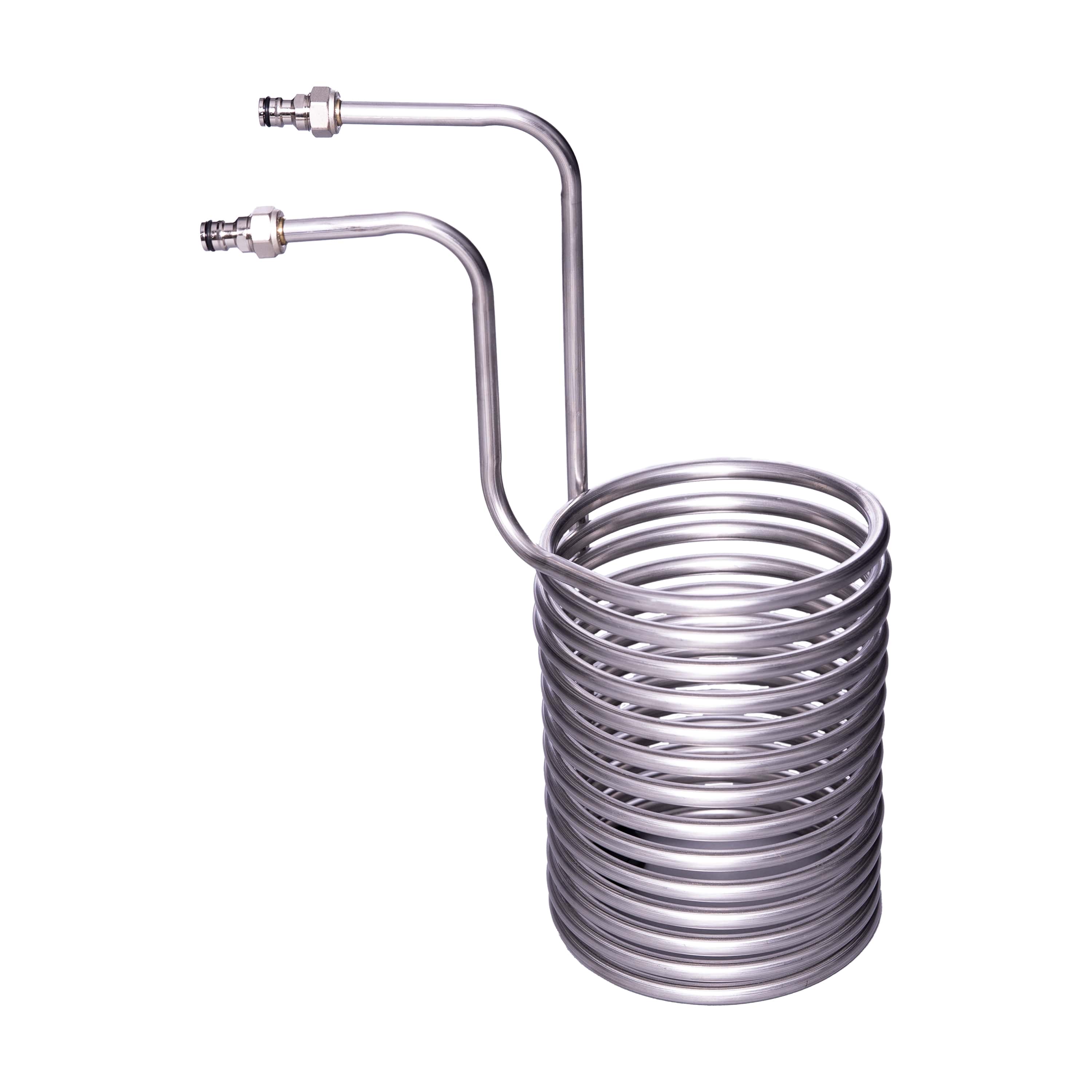 Würzekühler Edelstahl | Kühlspirale | Kühlschlange MITTEL