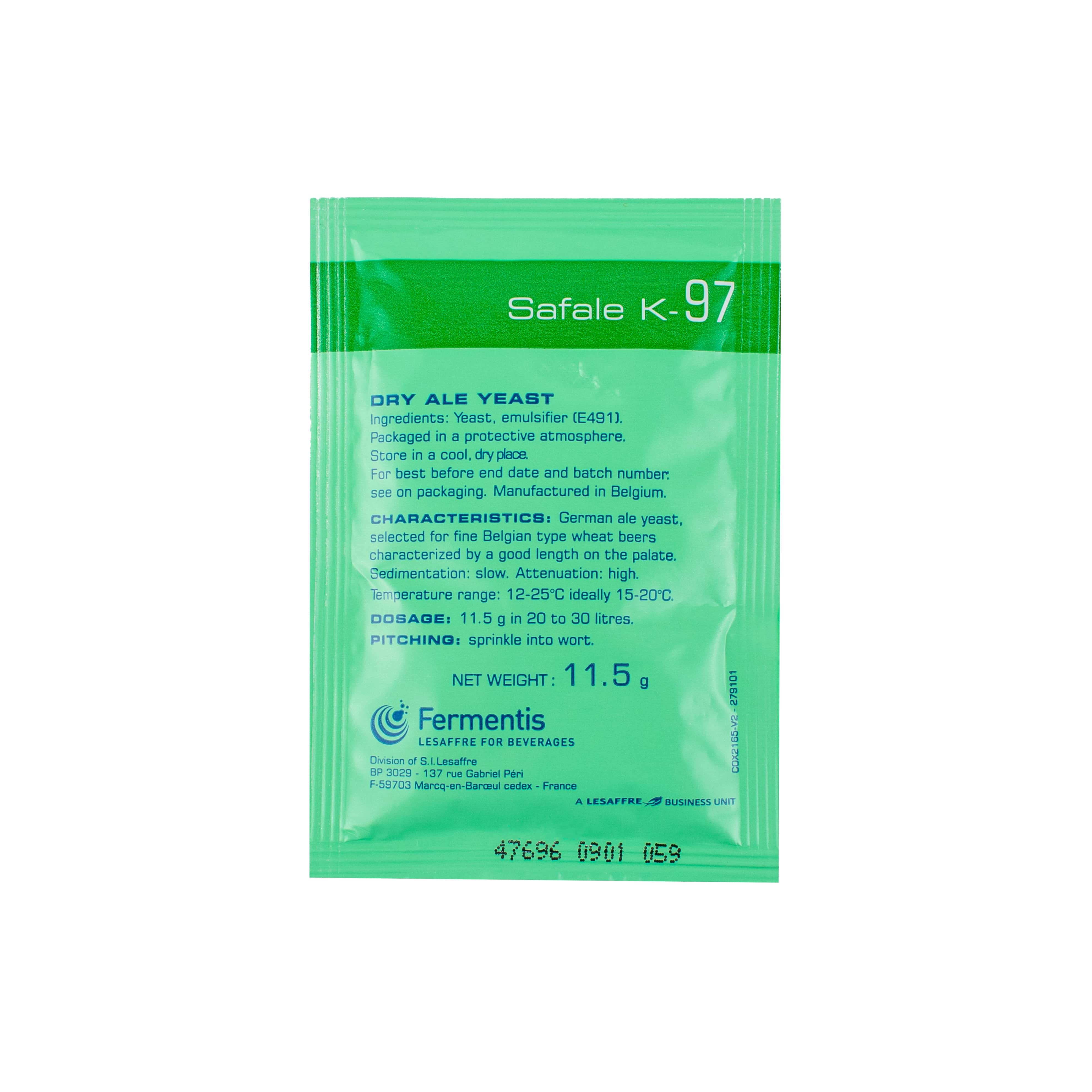 Fermentis SafAle K-97 Trockenhefe og