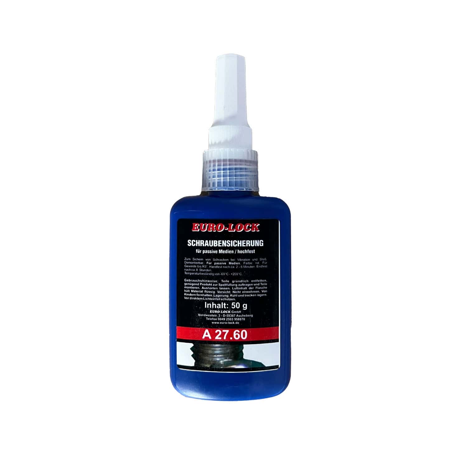 Metallkleber EURO-LOCK® A 27.60 Schraubensicherung 50 g