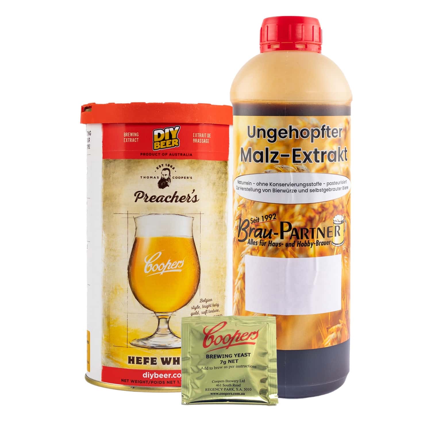 Coopers PREACHER'S HEFE WHEAT Comfort Kit 2,9 kg
