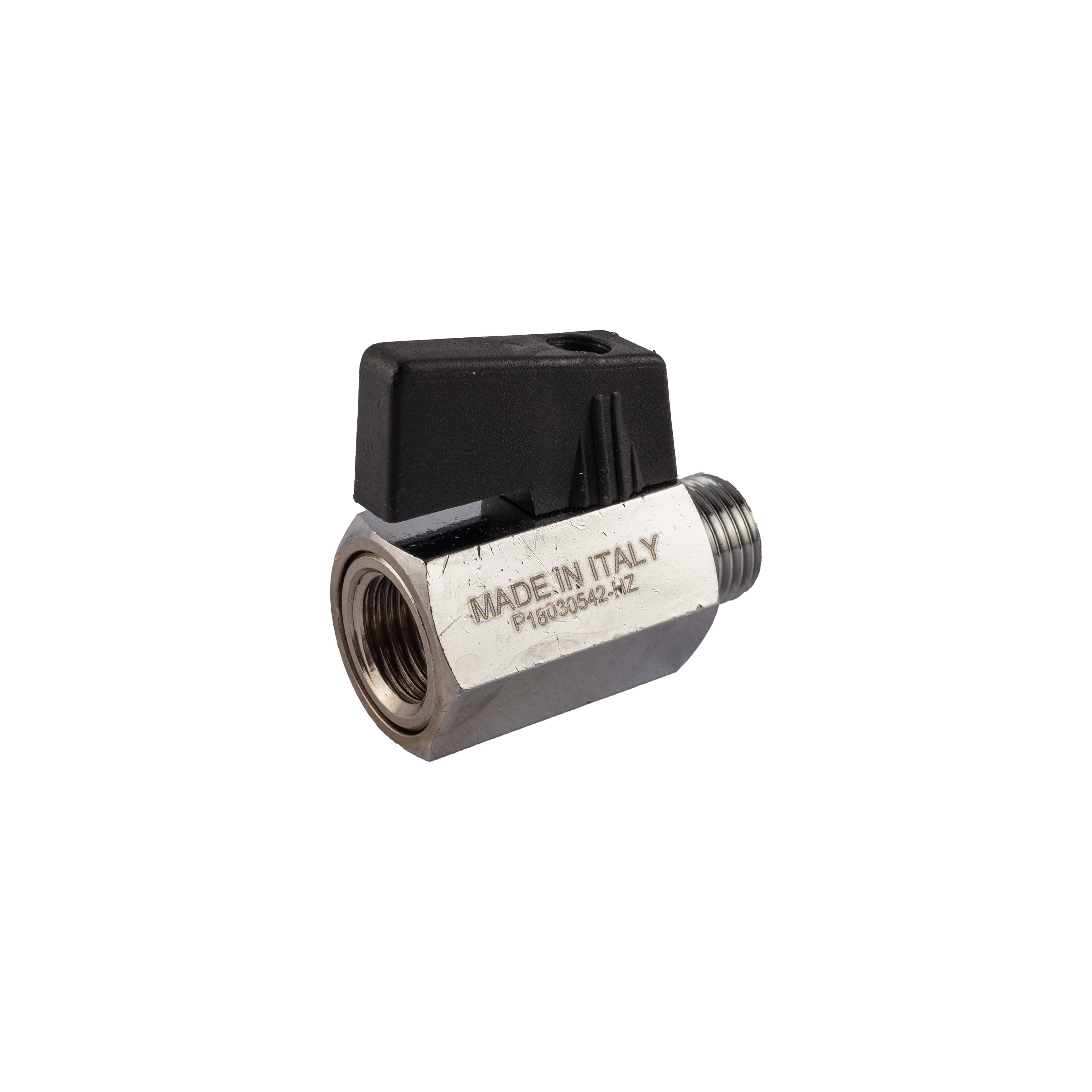 Absperrhahn 8 mm 1/4" IG x 1/4" AG