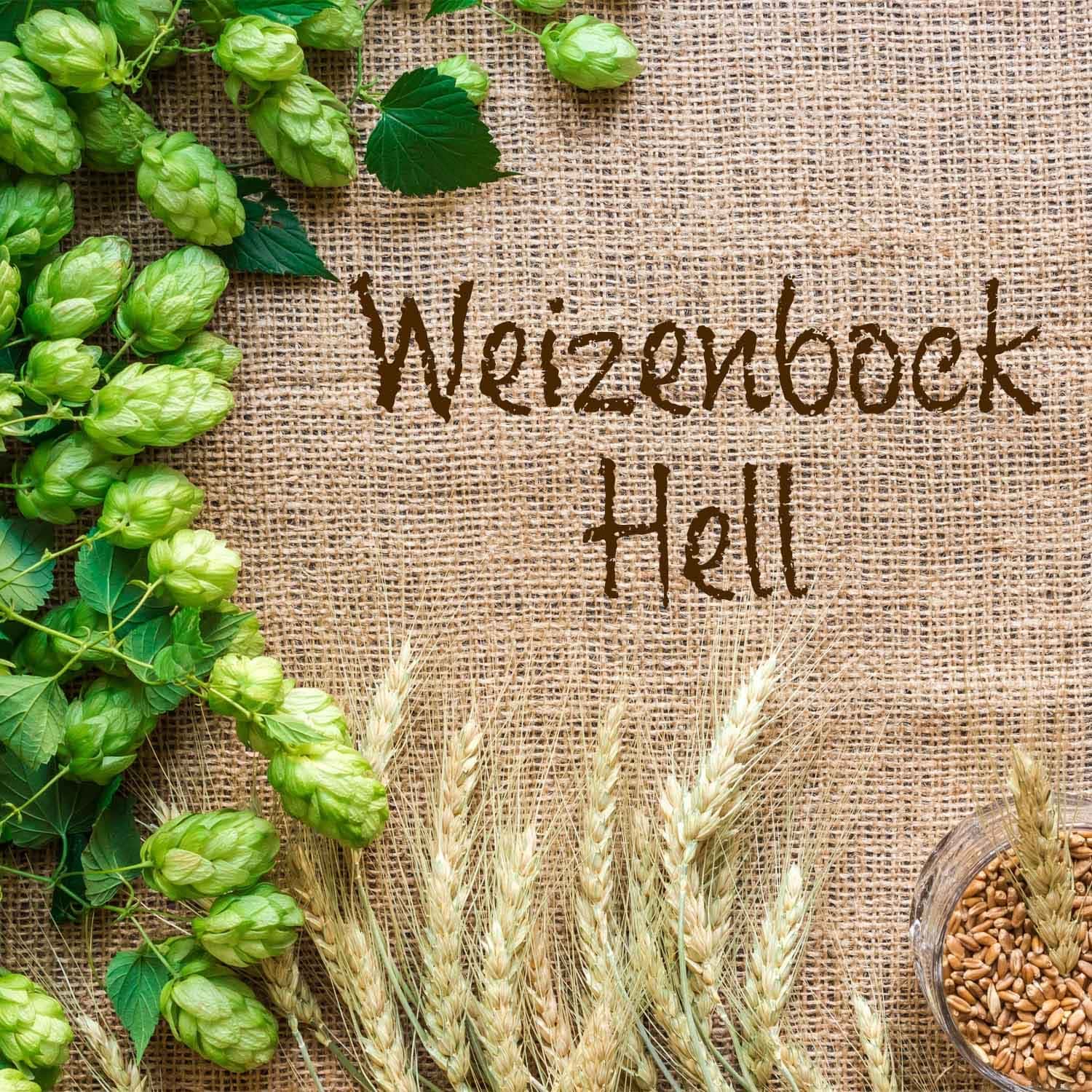 Fertigmischung WEIZENBOCK HELL 50 Liter, geschrotet