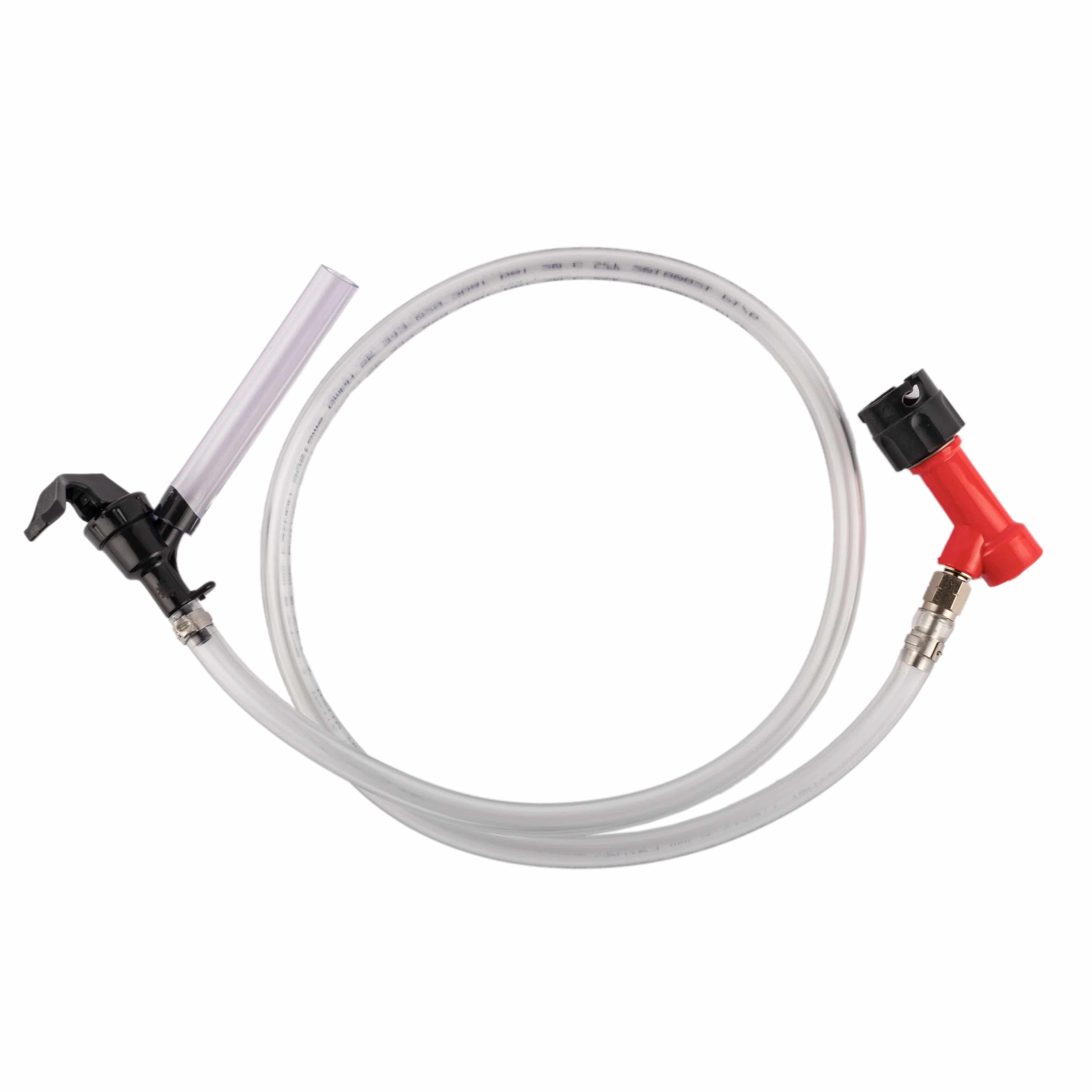 Zapfhahn für CC-Keg mit Getränkekupplung