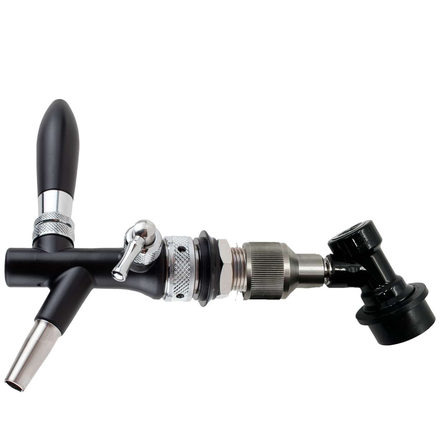 Kompensatorzapfhahn für NC-Keg