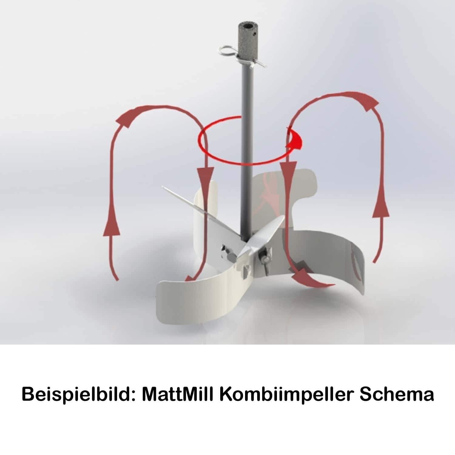 Rührwerk MATTMILL Komplettset KLEIN + KURZ_9