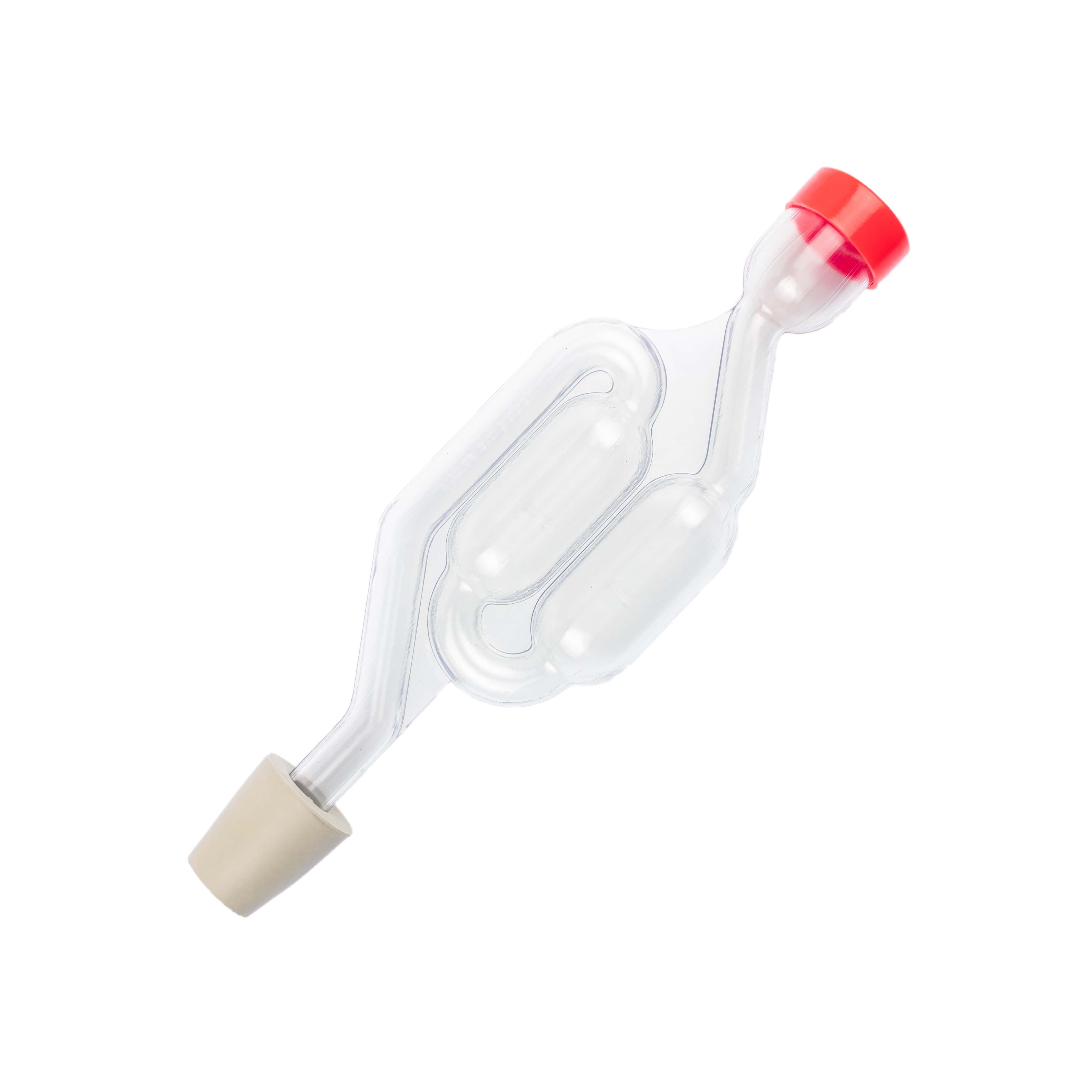 Gärröhrchen mit Gummistopfen