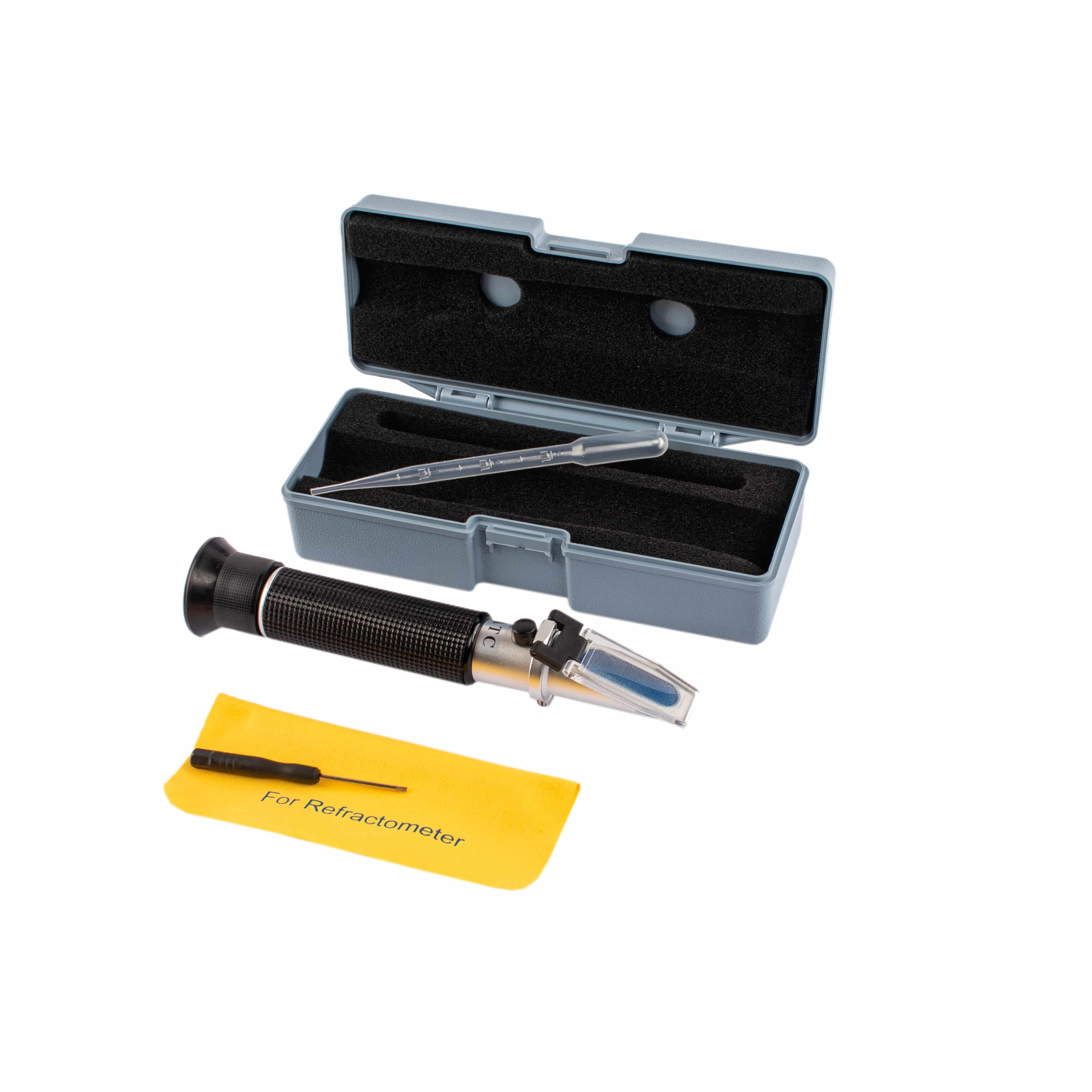 Refraktometer 0-18° Plato mit ATC