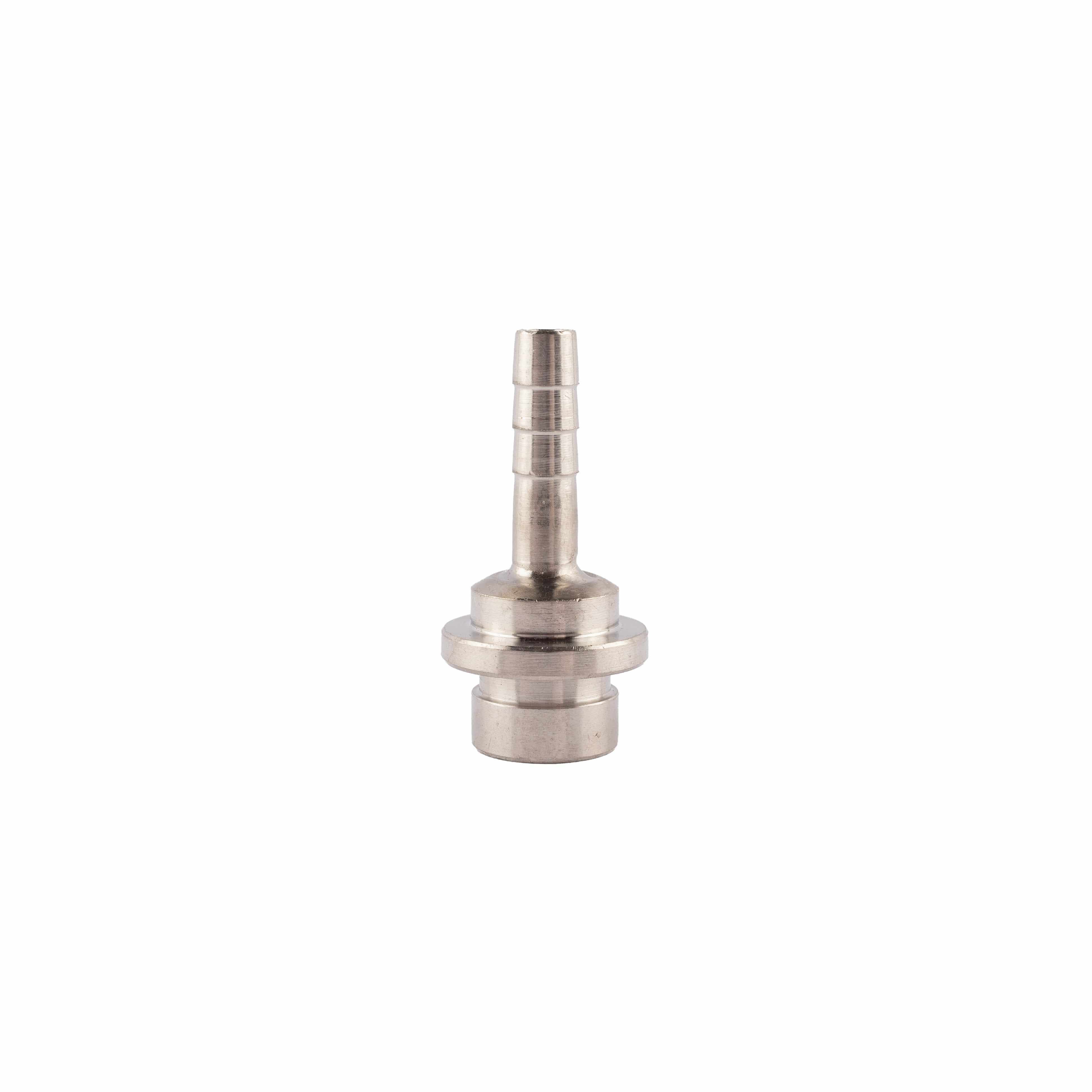 Tülle LW 4 mm mit Bund/Ansatz gerade