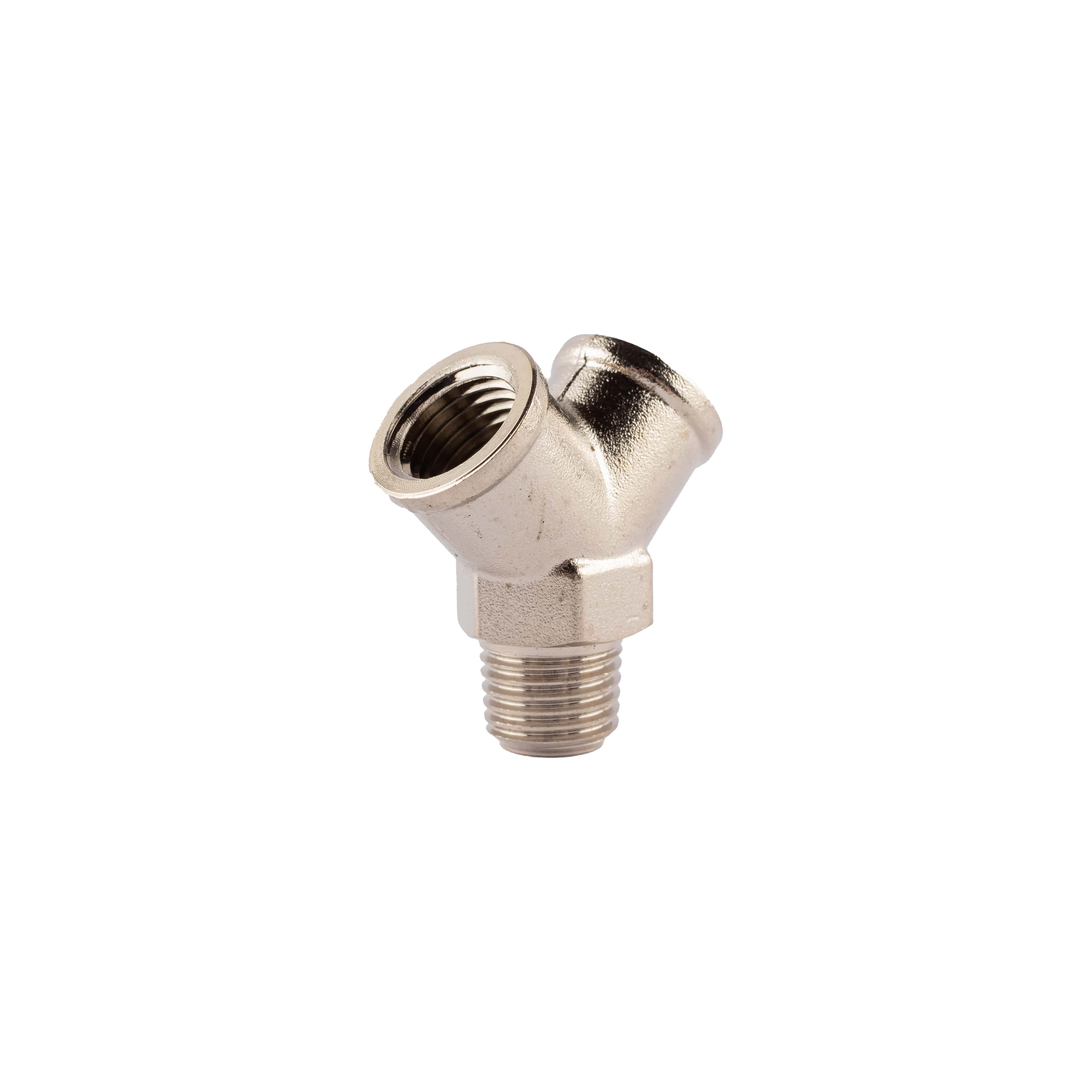Micro Matic Gabelstück 1/4" AG auf 2x 1/4" IG - ohne Absperrhähne_2