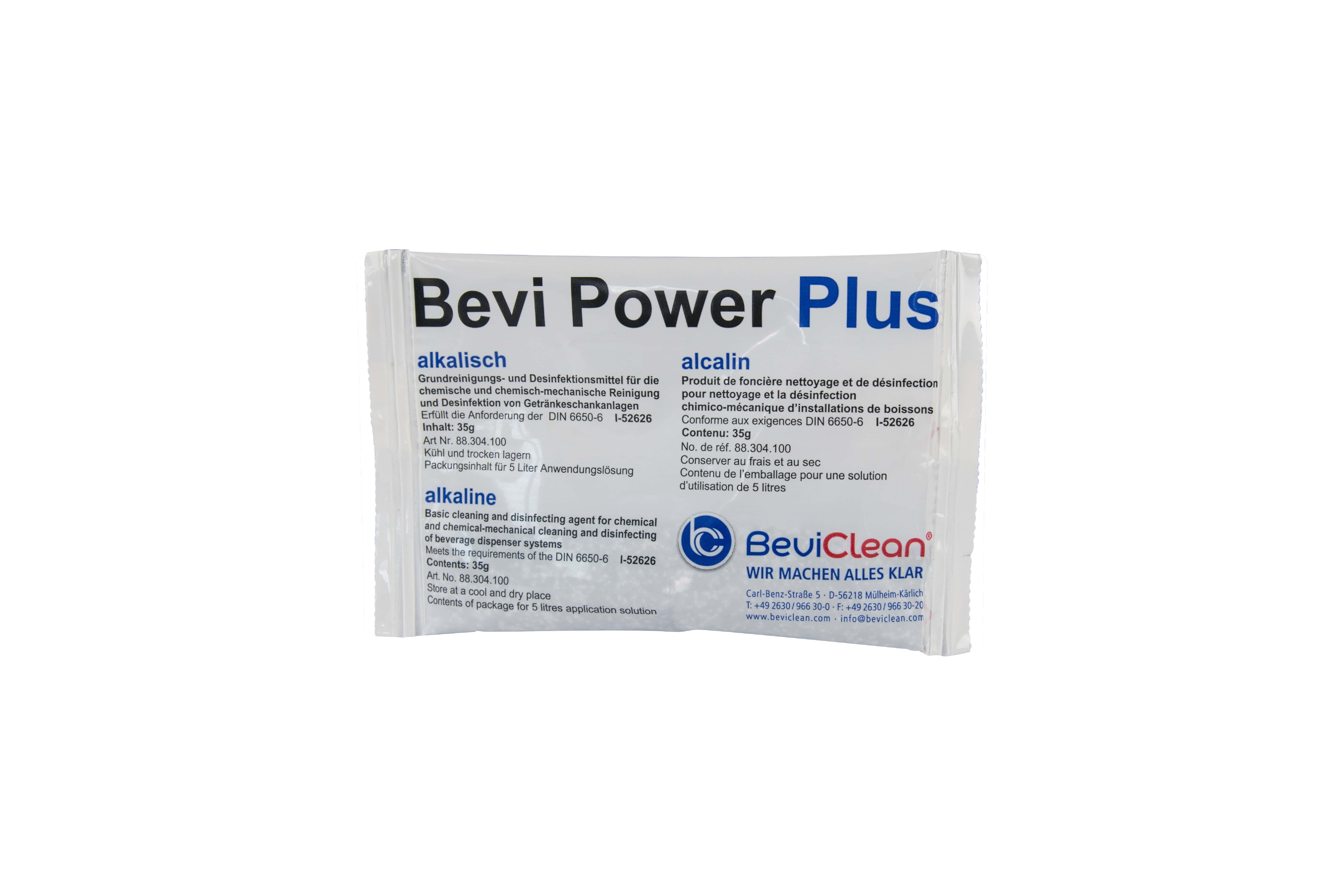 Reinigungspulver für Schankanlagen BEVI POWER PLUS 35 g_1