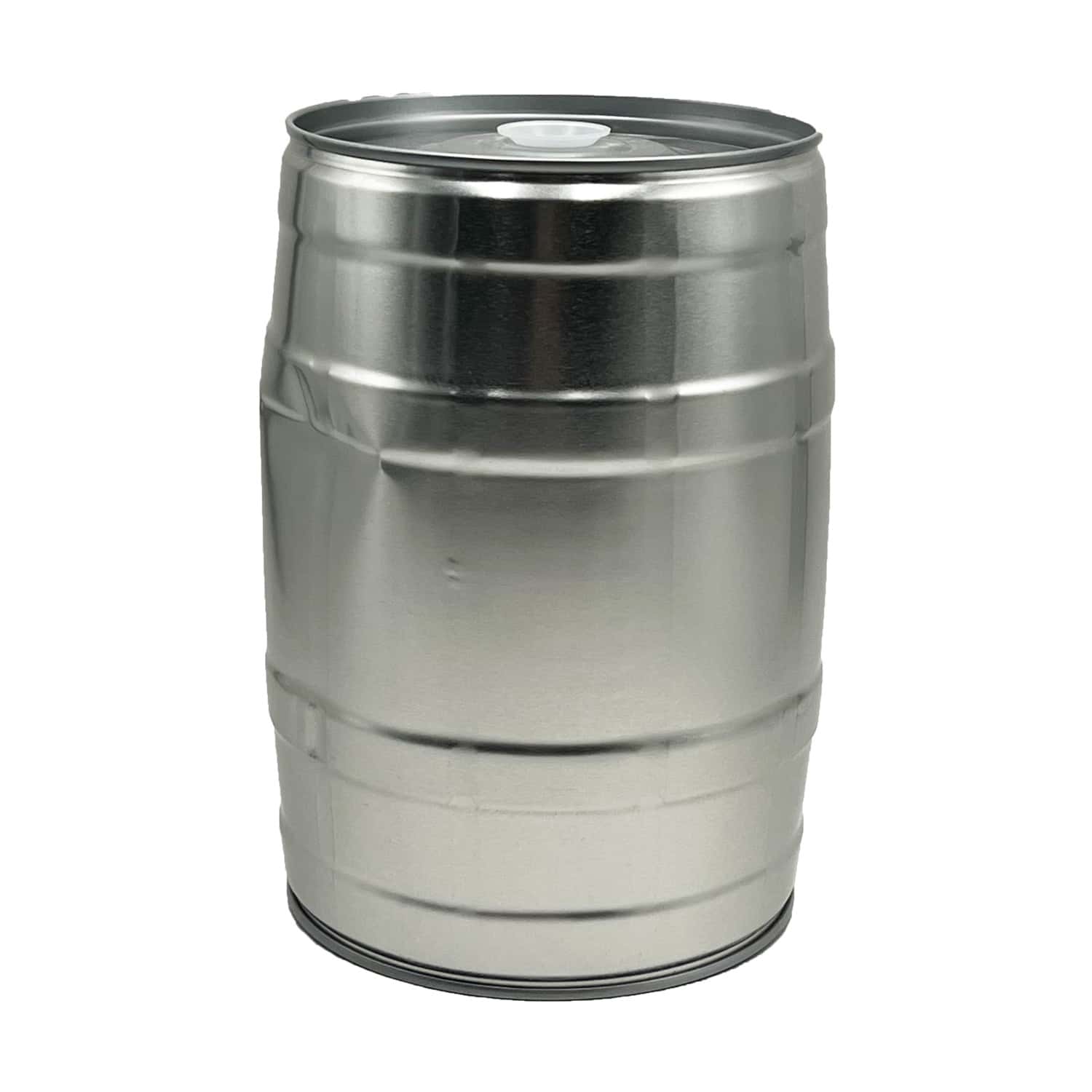 Aktionsposten - 5 Liter Partyfass ohne Zapfhahn, silber