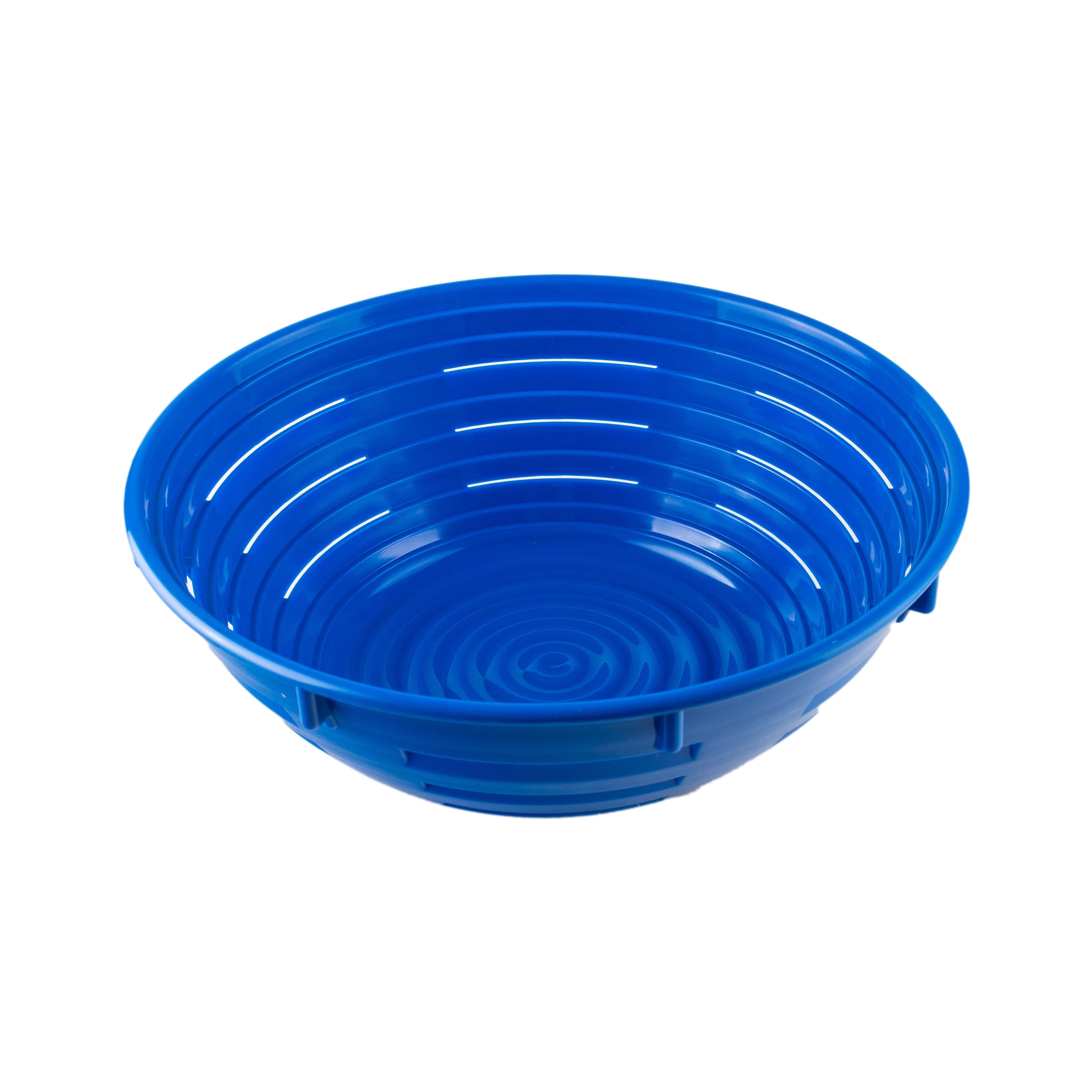 Brot-Gärform rund 1,5 kg blau