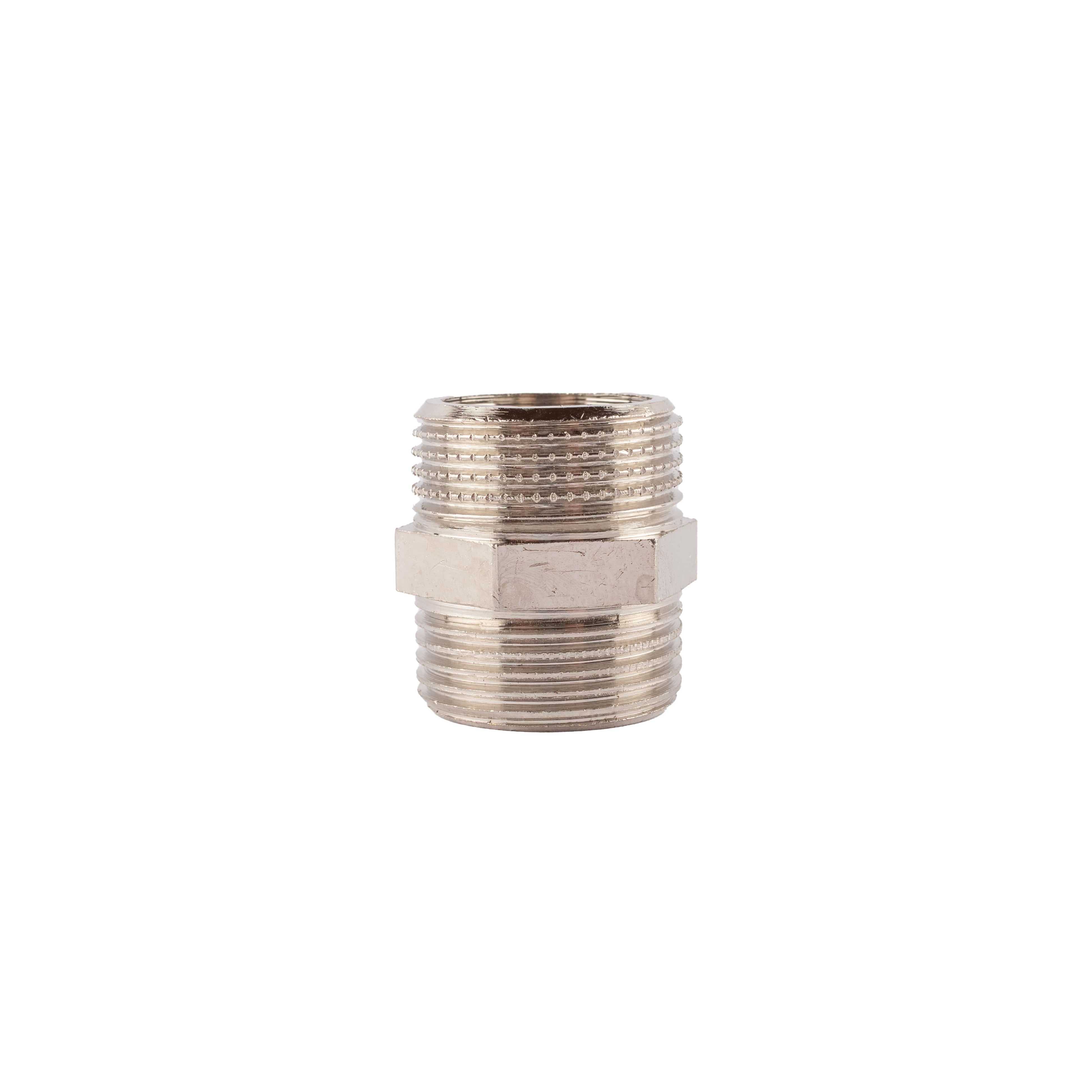 Doppelnippel 3/4" mit Sechskant