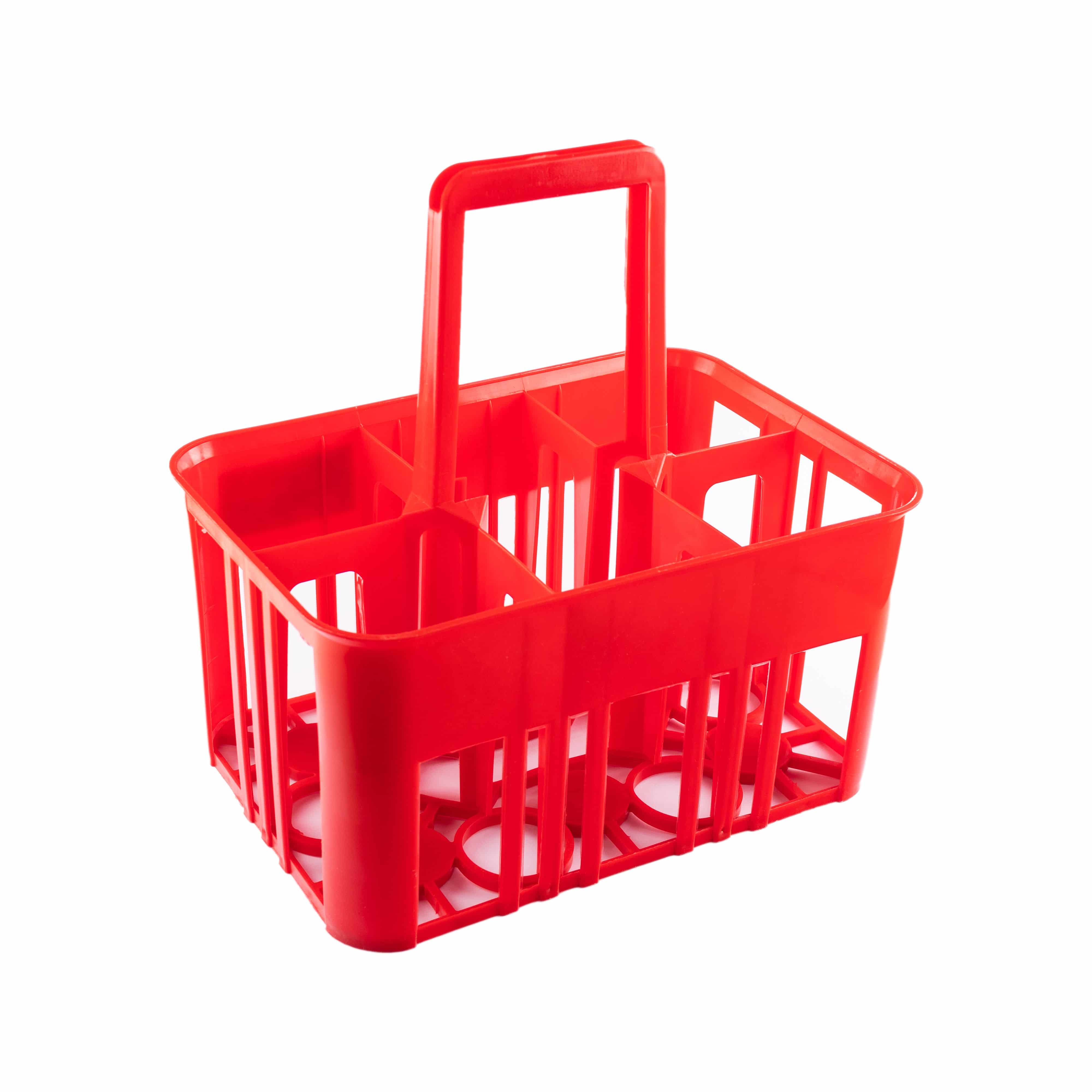 Flaschenträger 6x 1 Liter - Kunststoff