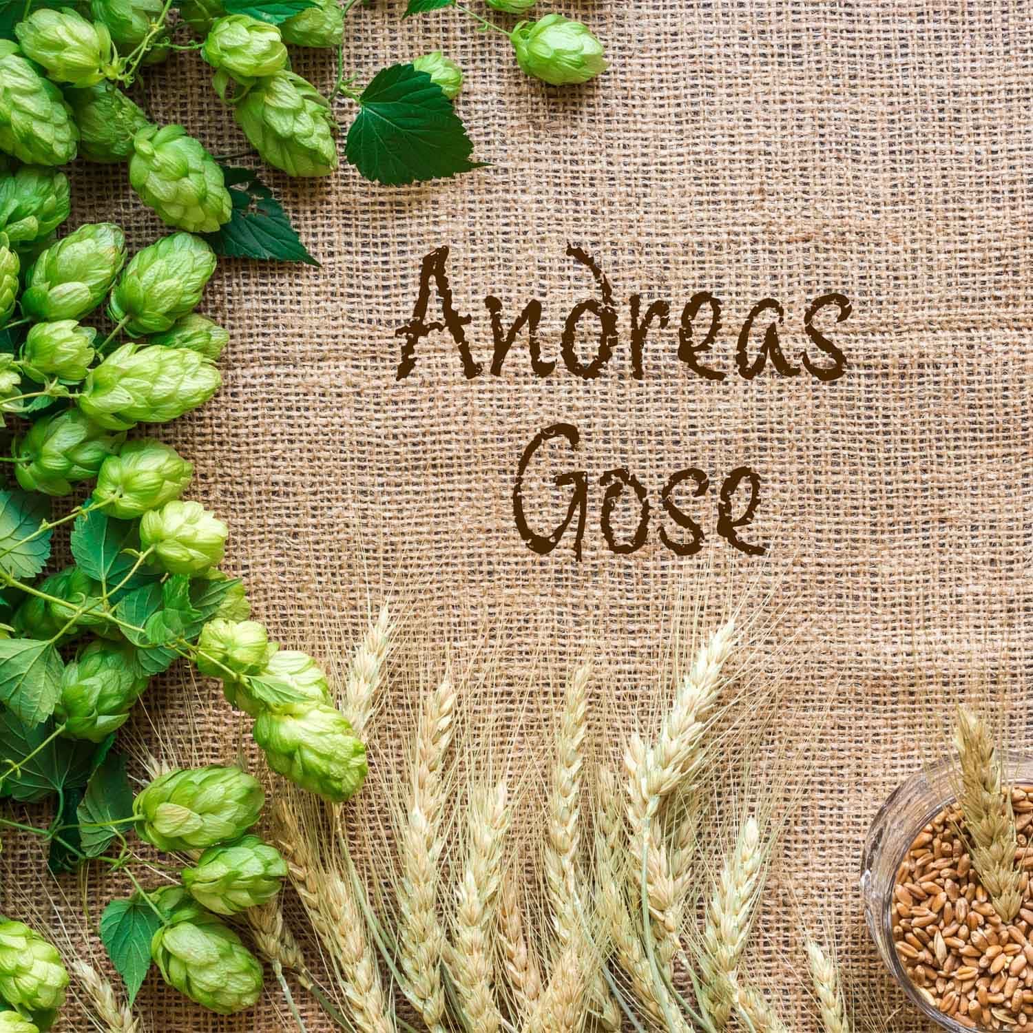 Fertigmischung ANDREAS GOSE 20 Liter, geschrotet