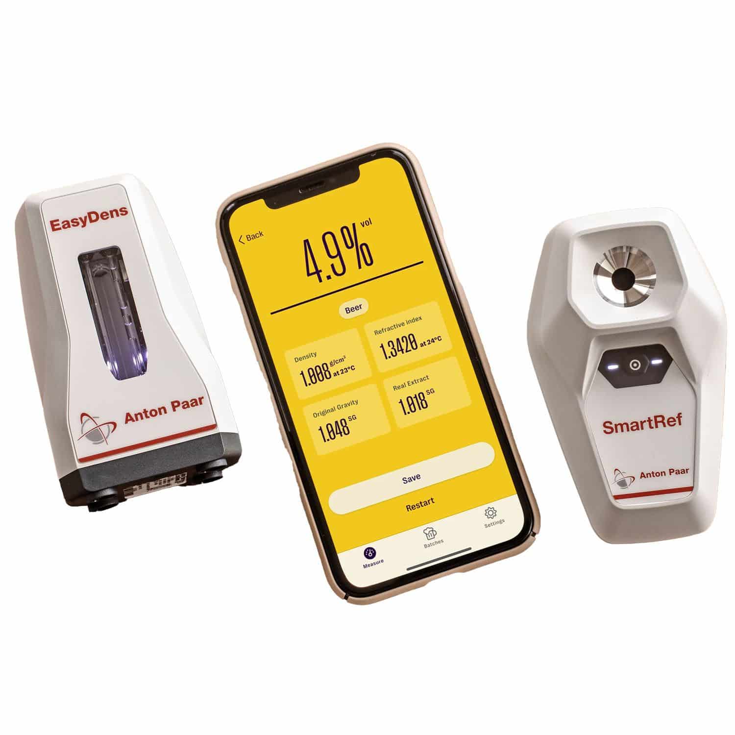 Anton Paar EasyDens + SmartRef Set