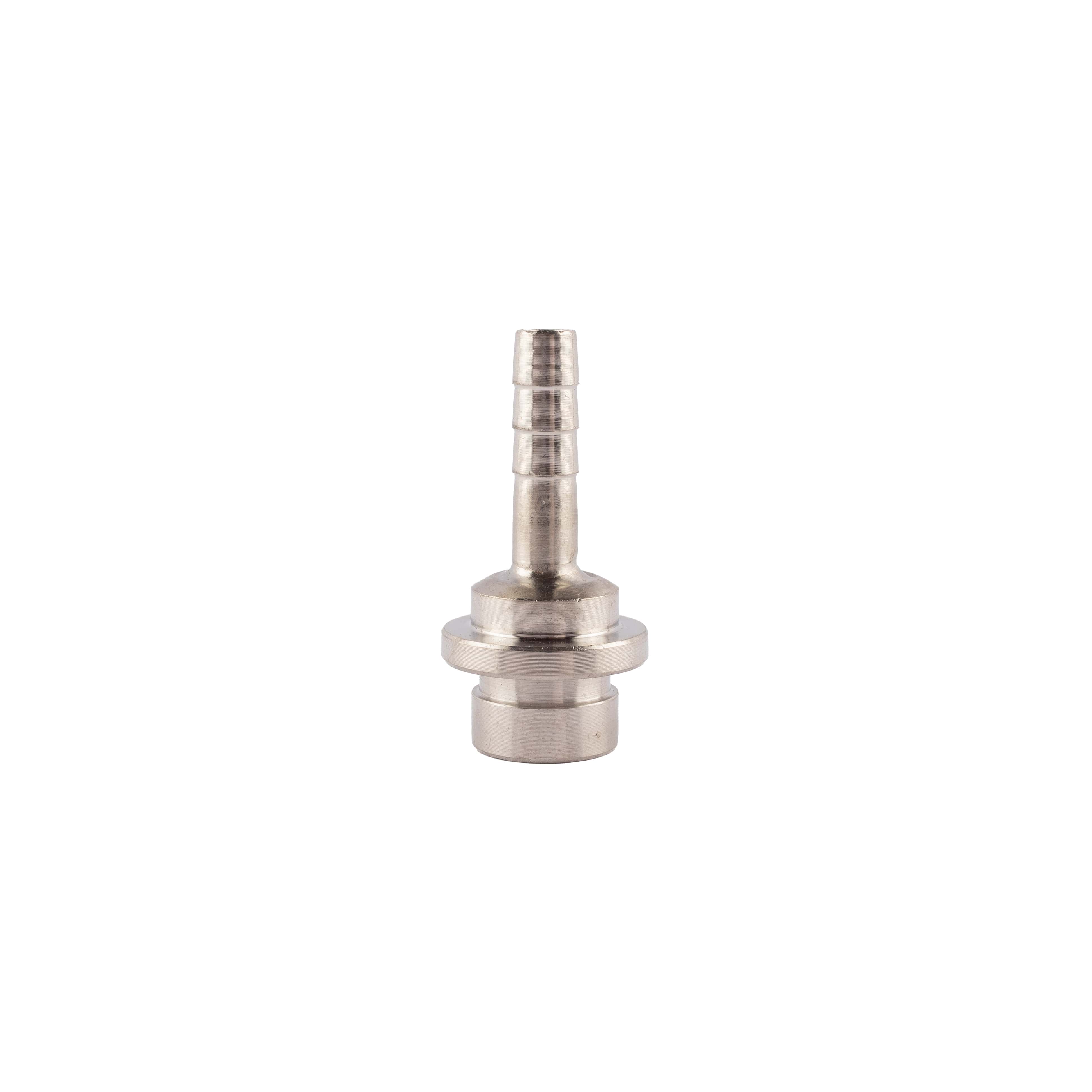 Tülle LW 4 mm mit Bund/Ansatz gerade