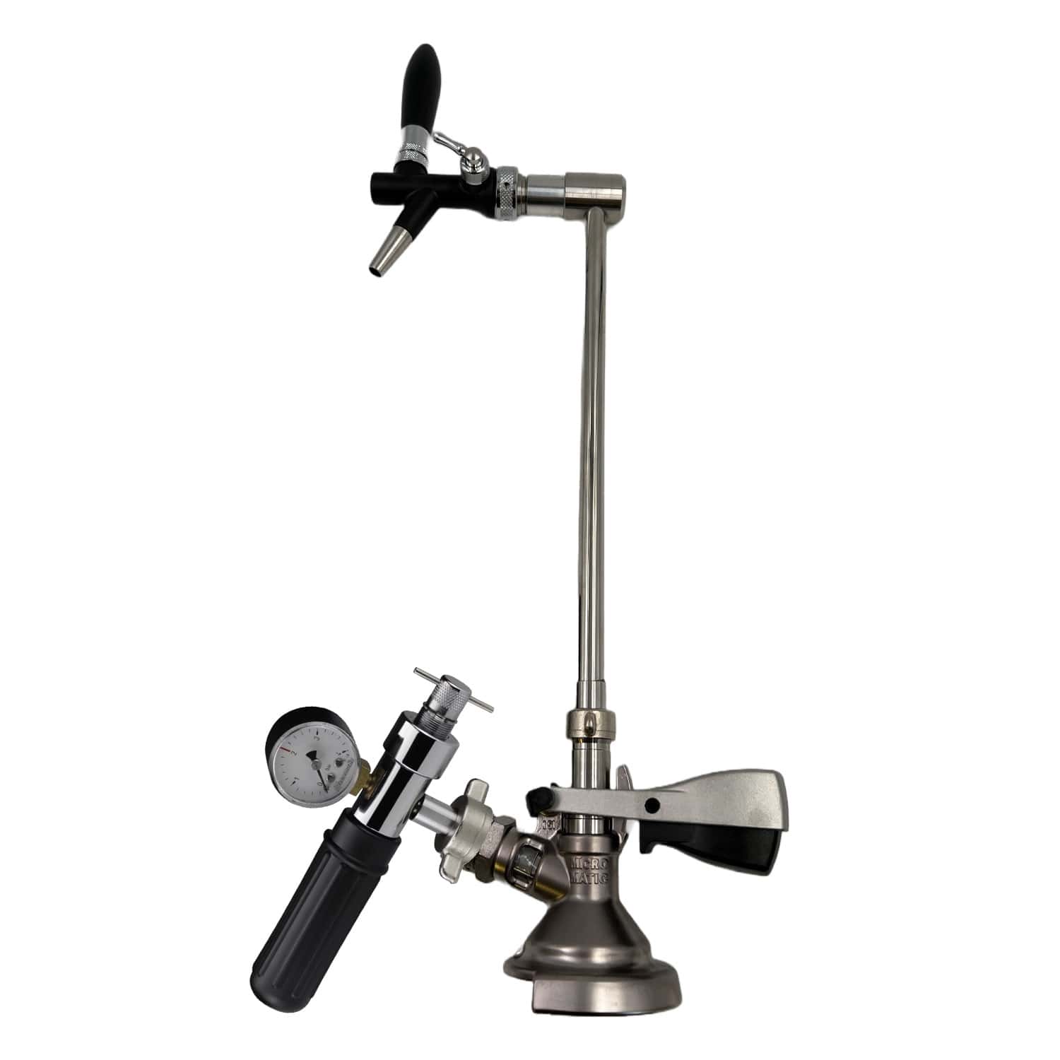 Zapfset KEG-SCHANK für Flachfitting