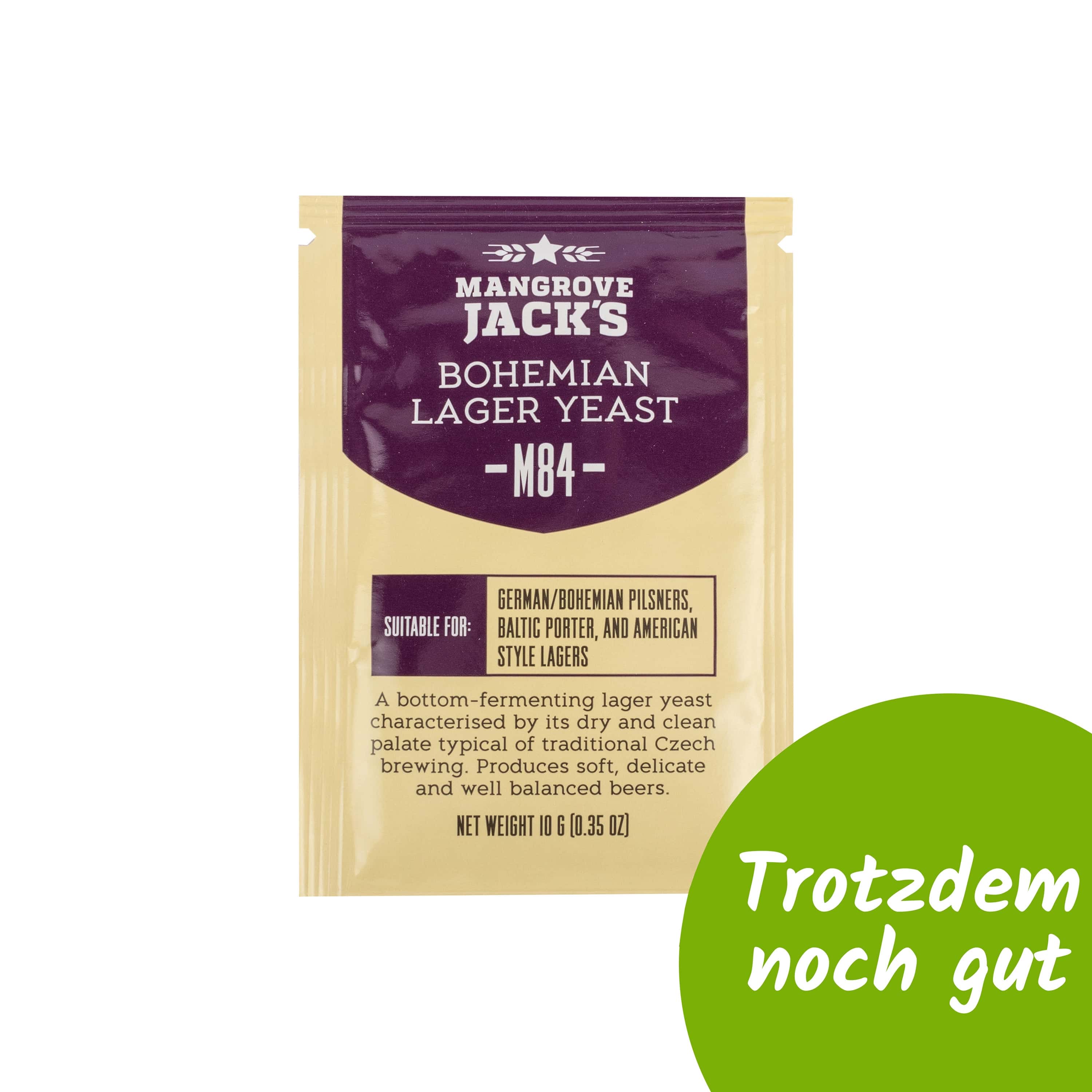 Mangrove Jack's M84 BOHEMIAN LAGER Trockenhefe ug MHD-Ware_1