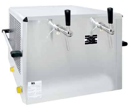 Durchlaufkühler 2-leitig 10 mm 100 Liter/h - trocken