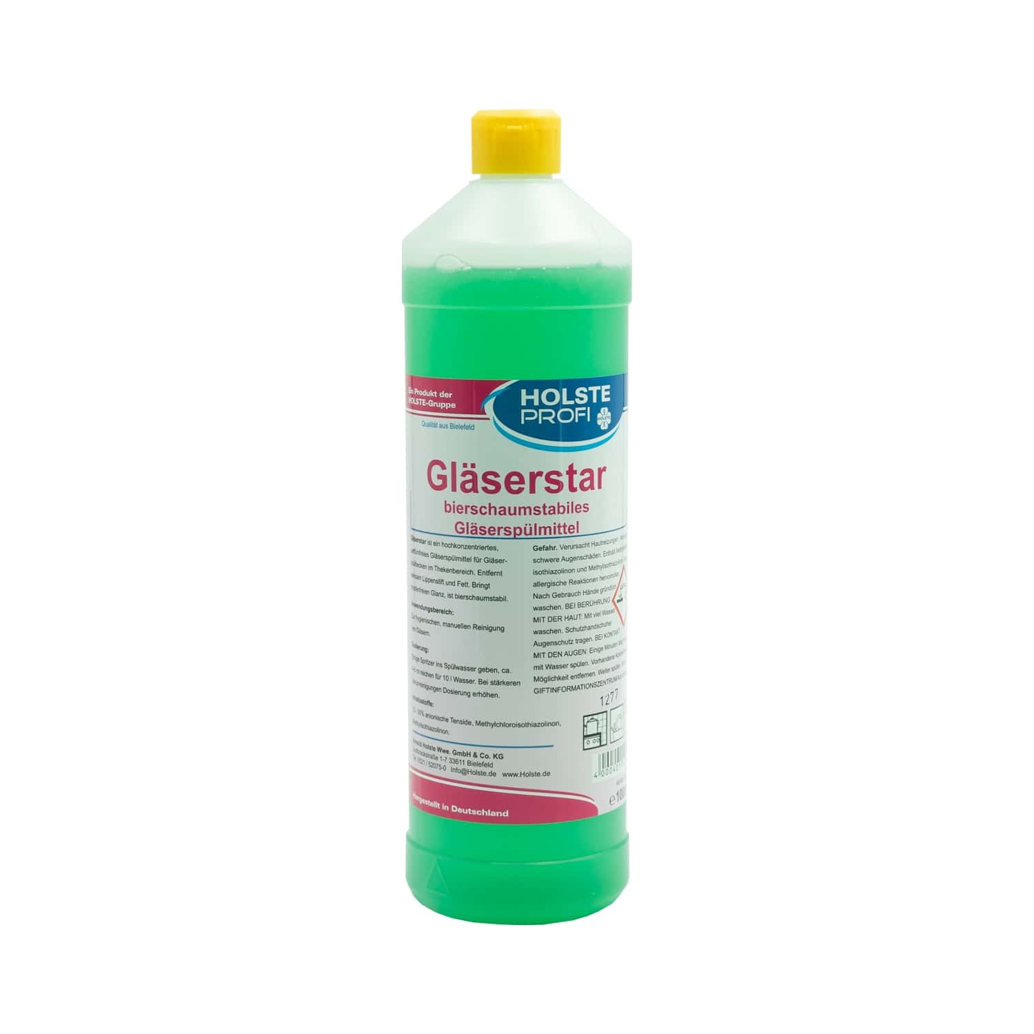 Reinigungsmittel für Gläser GLÄSERSTAR 1 Liter_1