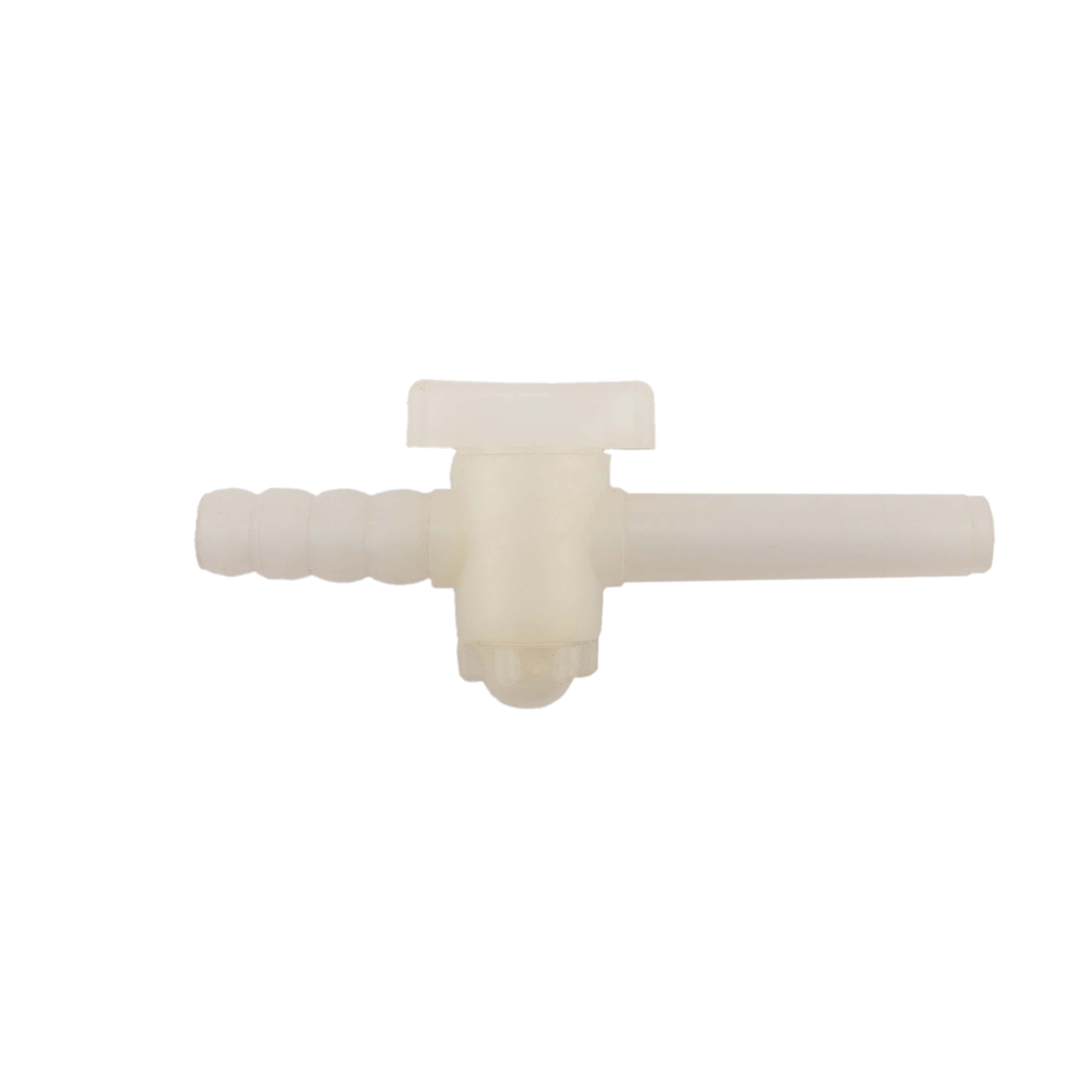 Durchgangshahn 15,5 mm mit Tülle