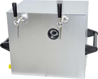 Durchlaufkühler 2-leitig 10 mm 130 Liter/h - trocken