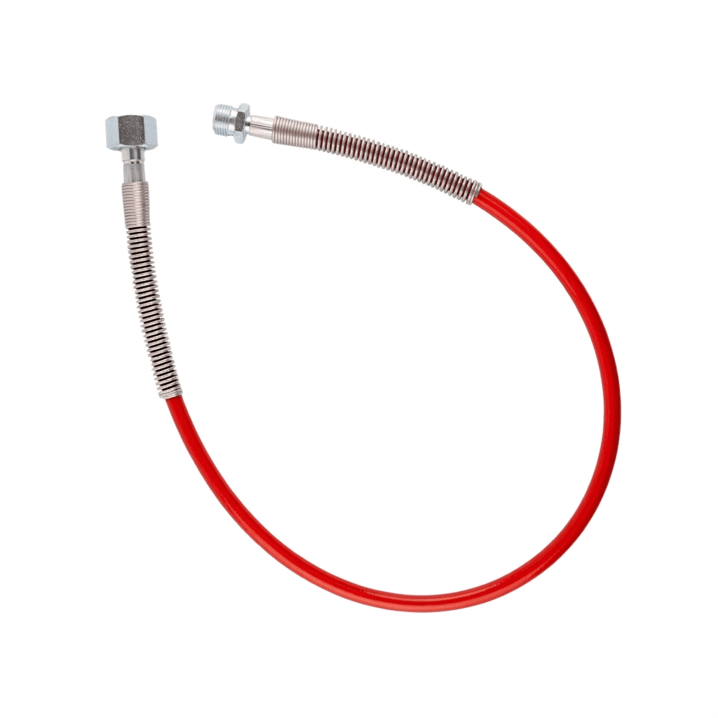 CO2 Hochdruckschlauch 1 m - 1x Mutter 1x AG