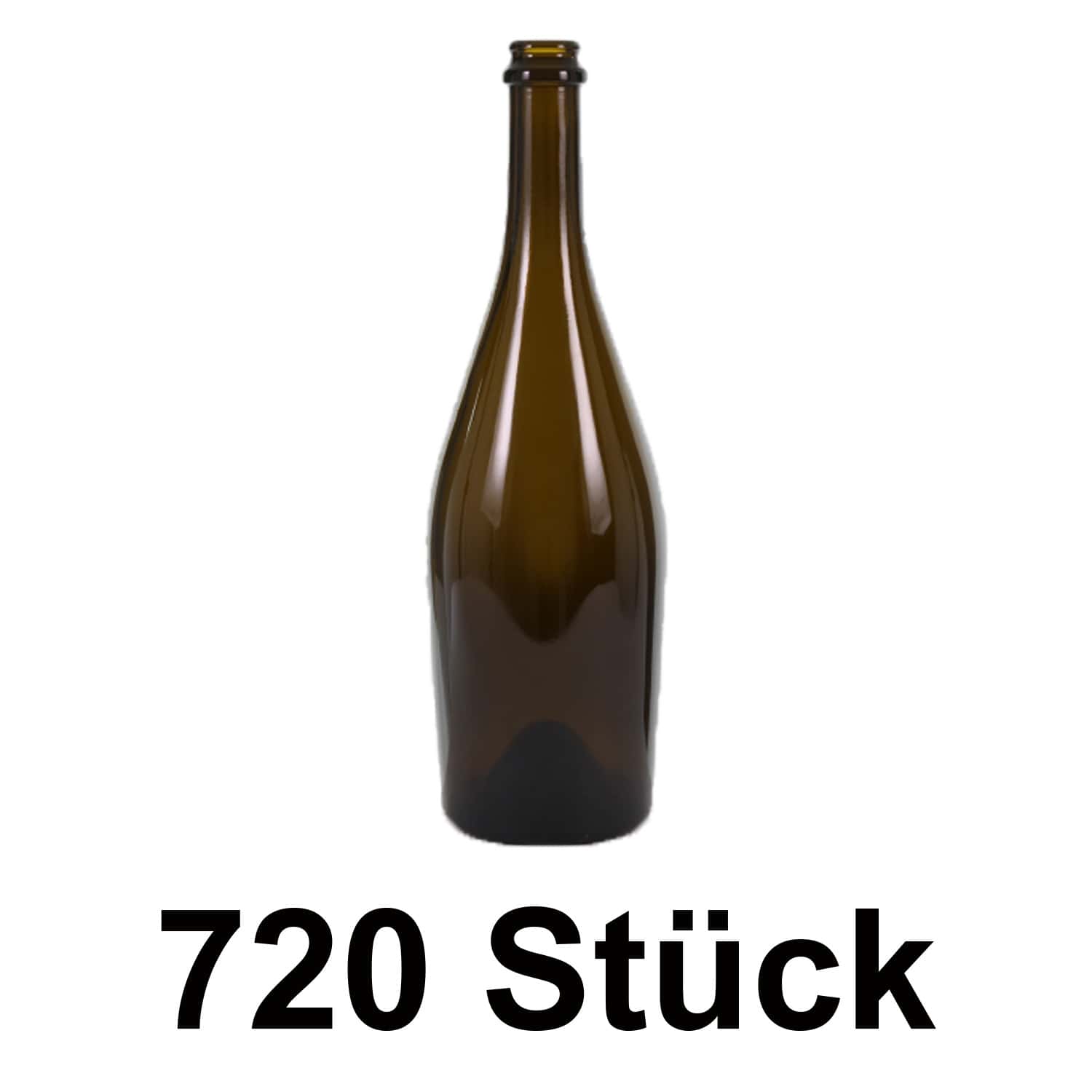 Champagnerflasche ANASSA 0,75 Liter - 720 Stück auf Palette