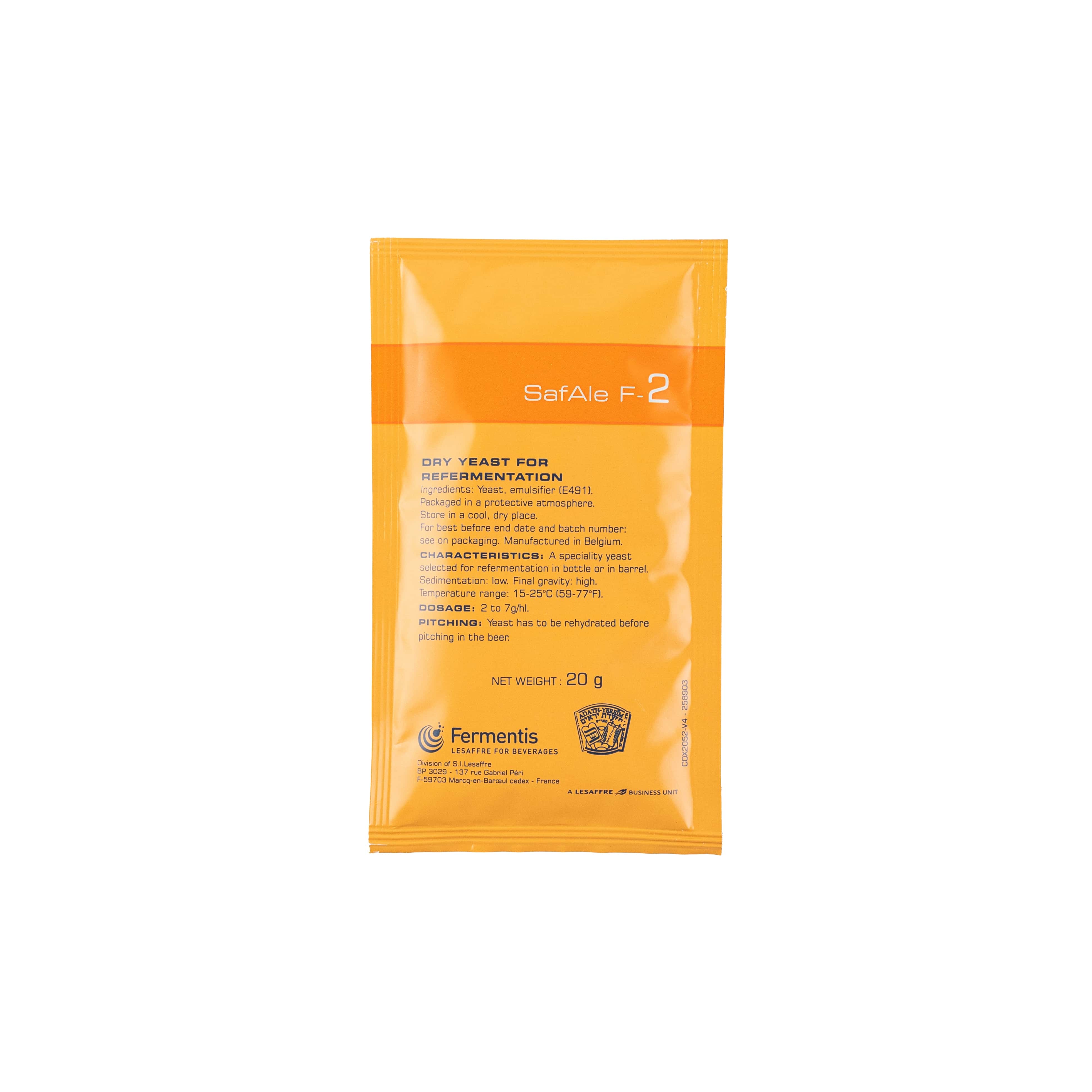 Fermentis SafAle F-2 Trockenhefe og