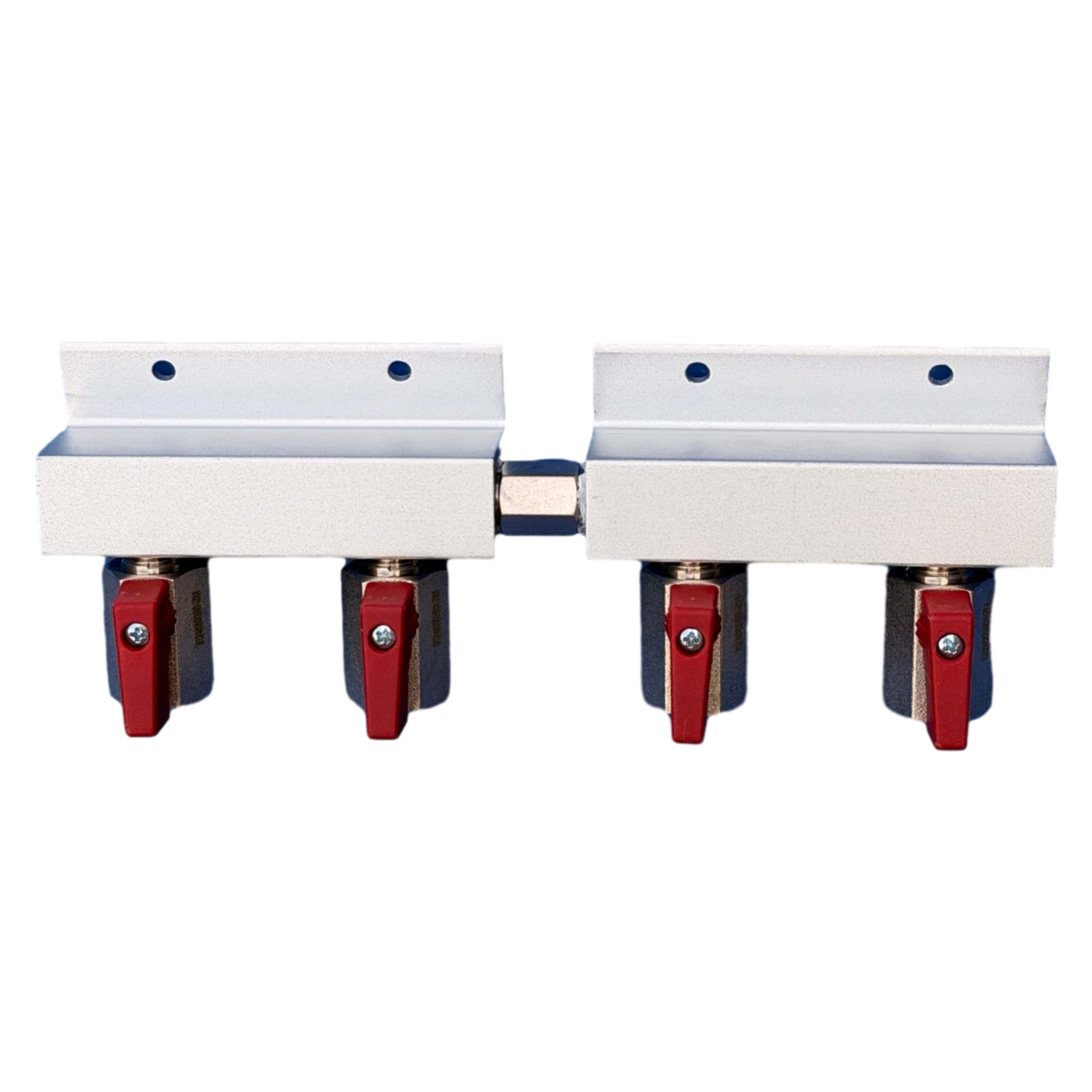 CO2 Verteiler 4-fach - allseits 1/4" IG_1