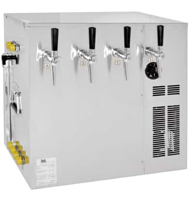 Durchlaufkühler 4-leitig 7 mm 100 Liter/h 6/20m - nass