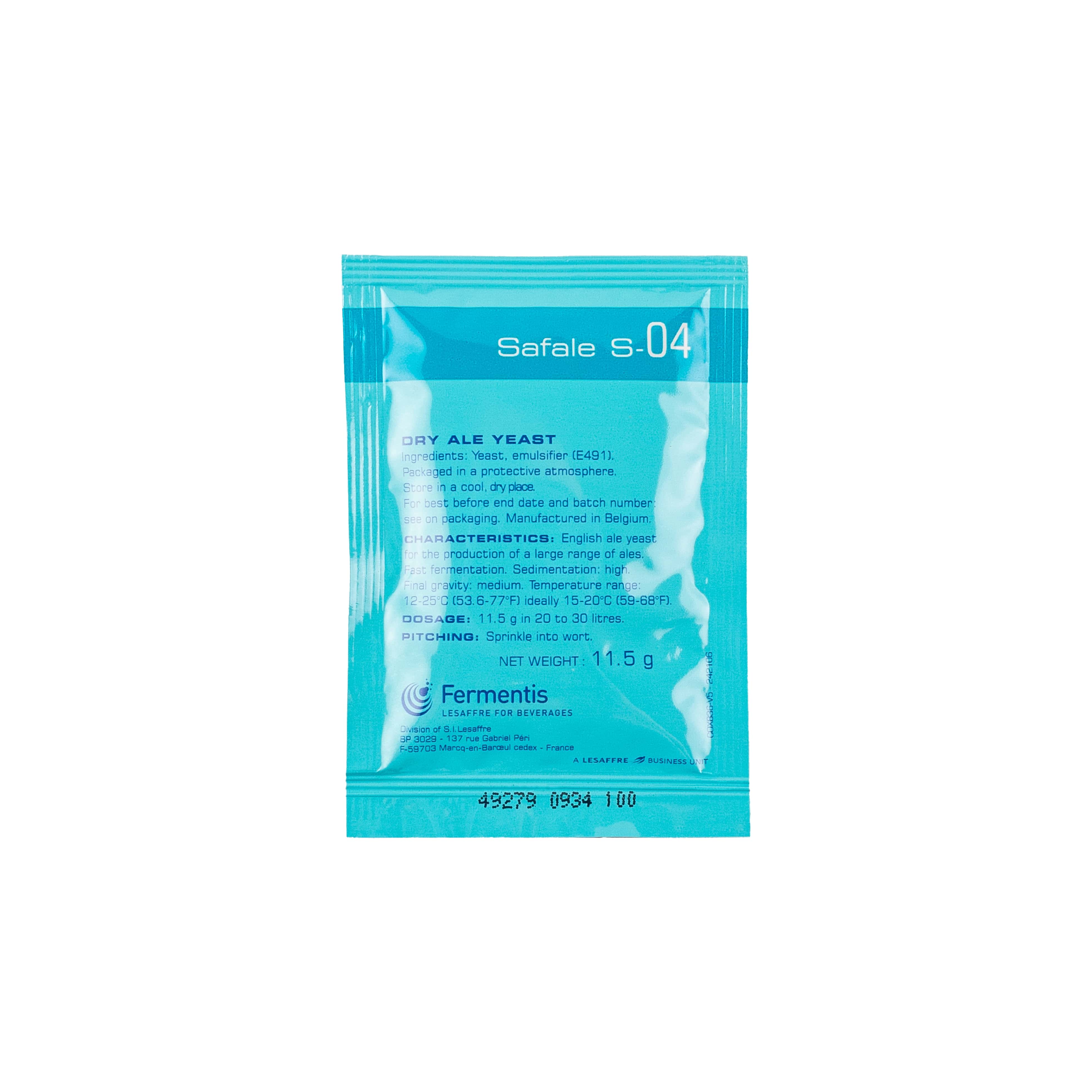 Fermentis SafAle S-04 Trockenhefe og