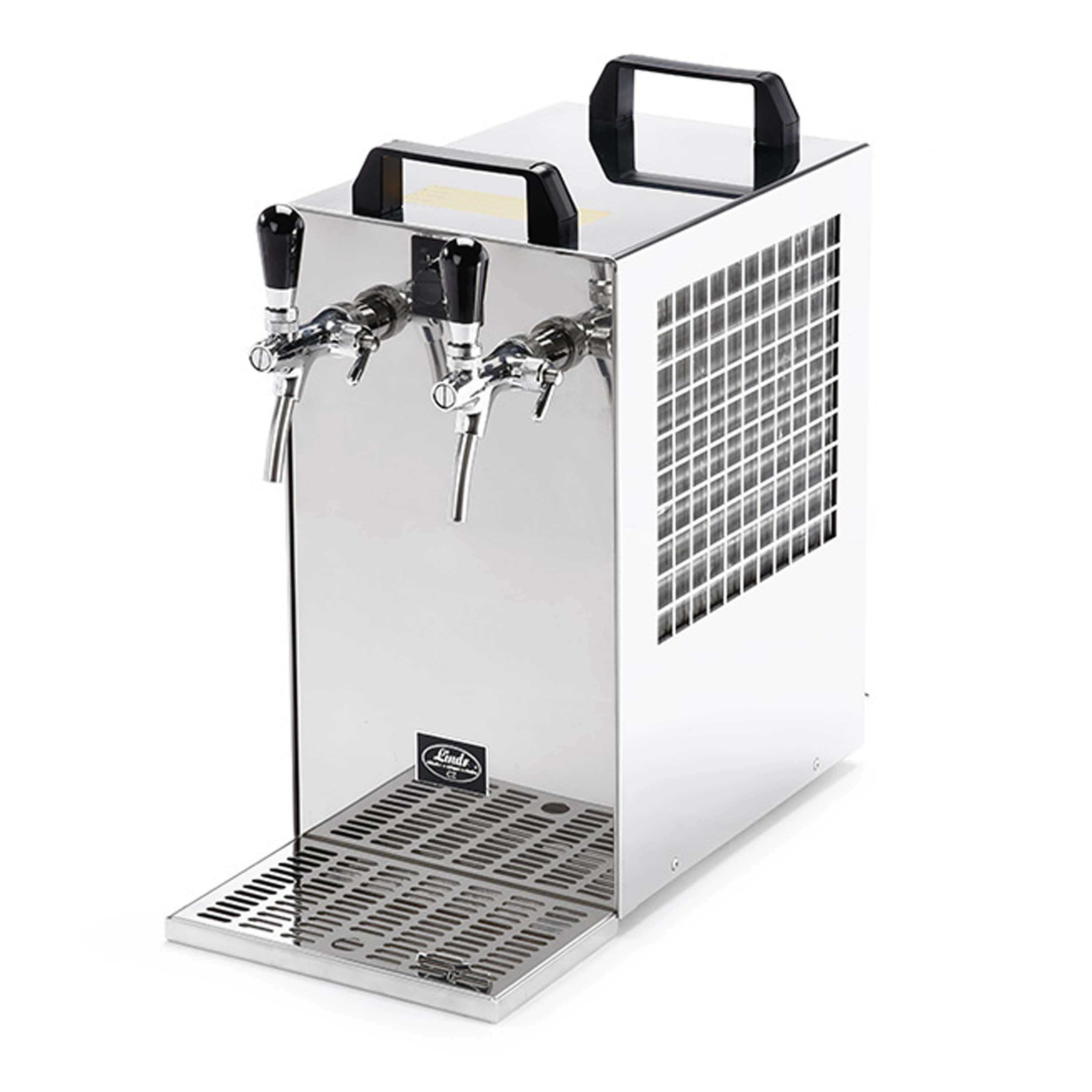 Bierkoffer Durchlaufkühler 2-leitig 70l/h 7mm | LINDR KONTAKT 70/K_1