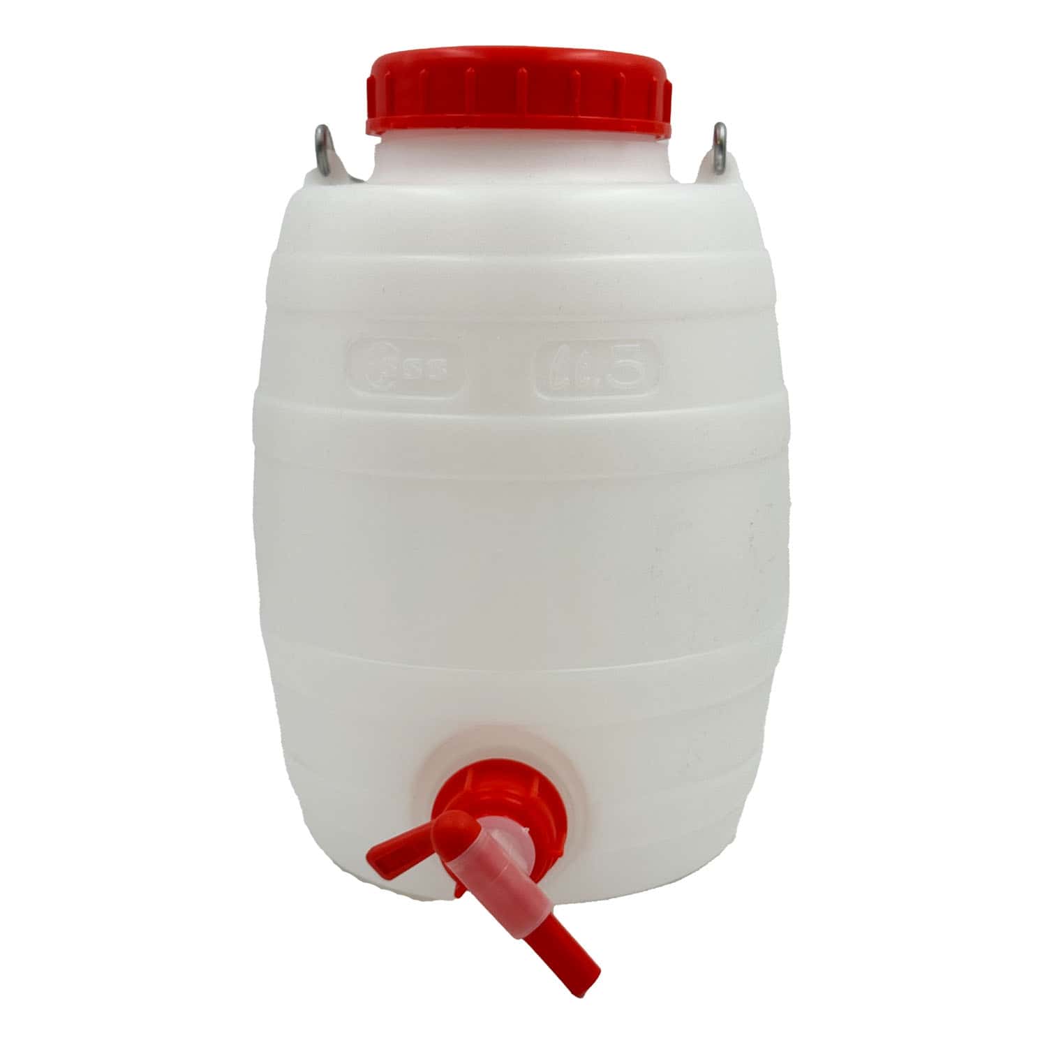 ▷ Kunststoffbehälter 5 Liter ☑️ mit Auslaufhahn & Deckel