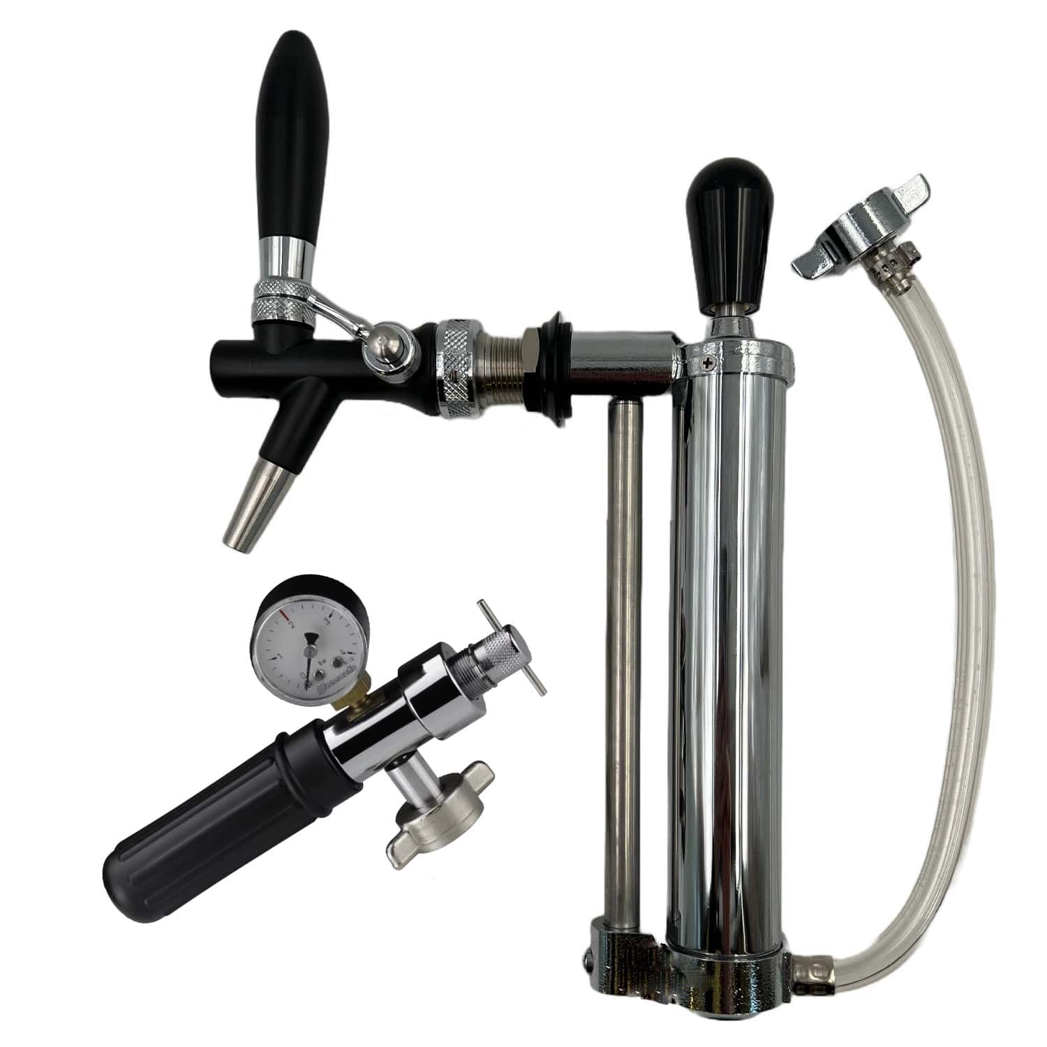 Picknickpumpe mit CO2 Mini-Druckminderer