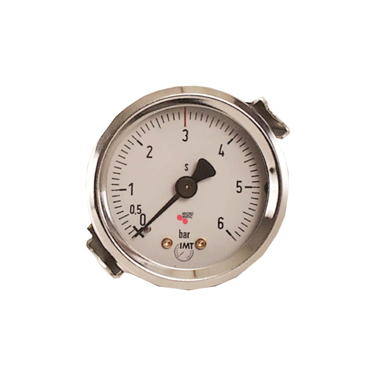 Einbau-Manometer 0-6 bar BIER Ø 50mm