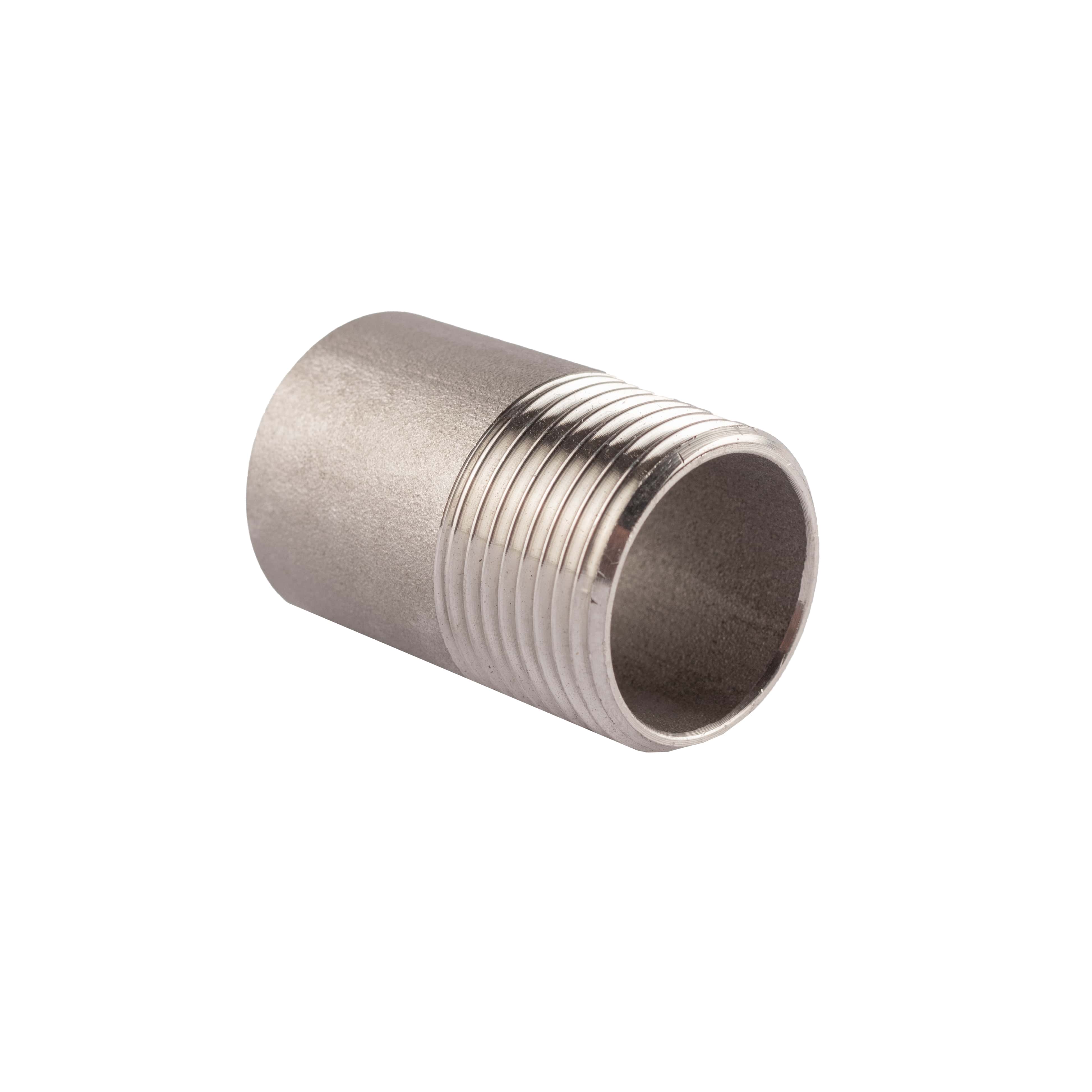 Anschweißnippel 3/4" 40 mm Edelstahl