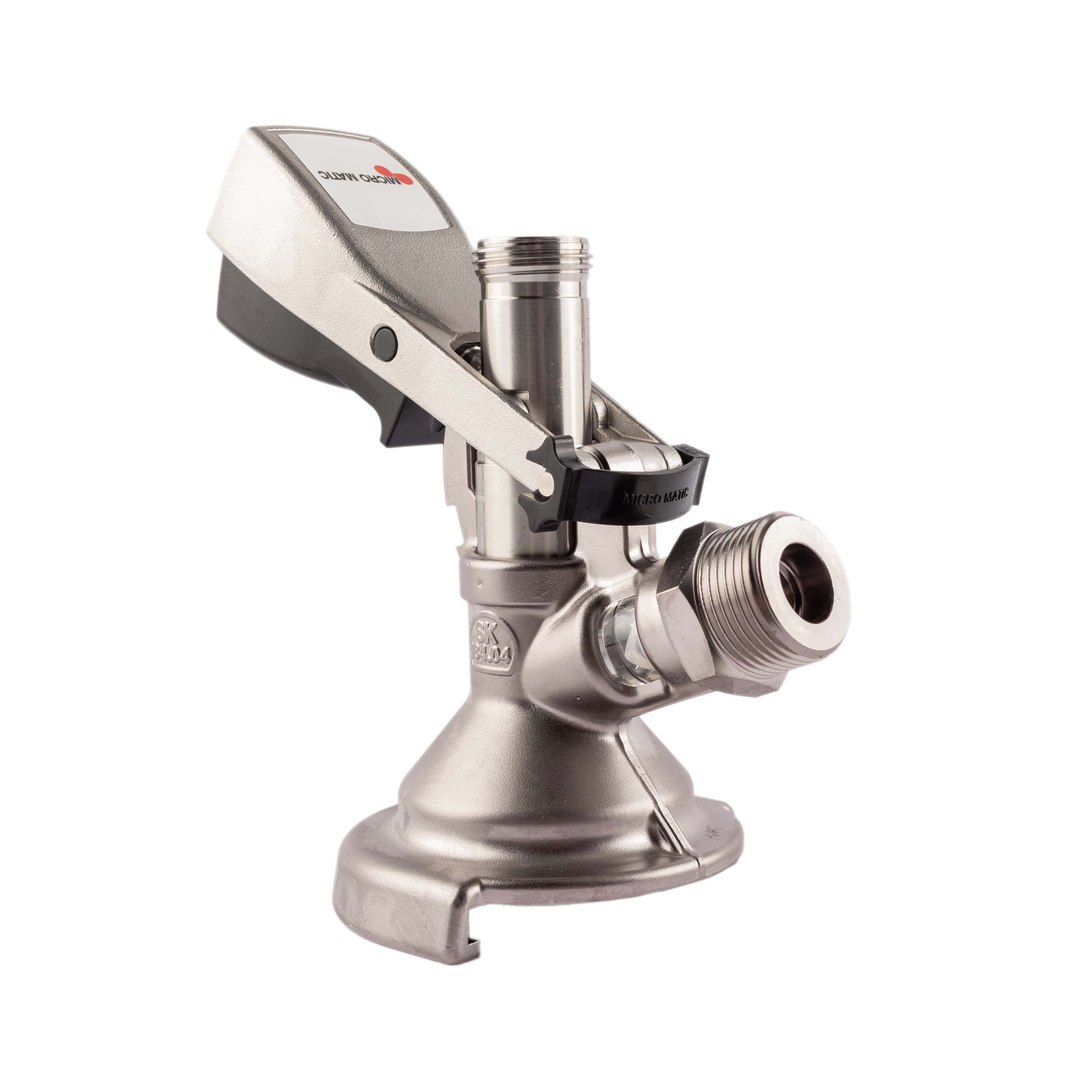 Micro Matic Flachzapfkopf gerade 5/8" x 3/4" F1-A