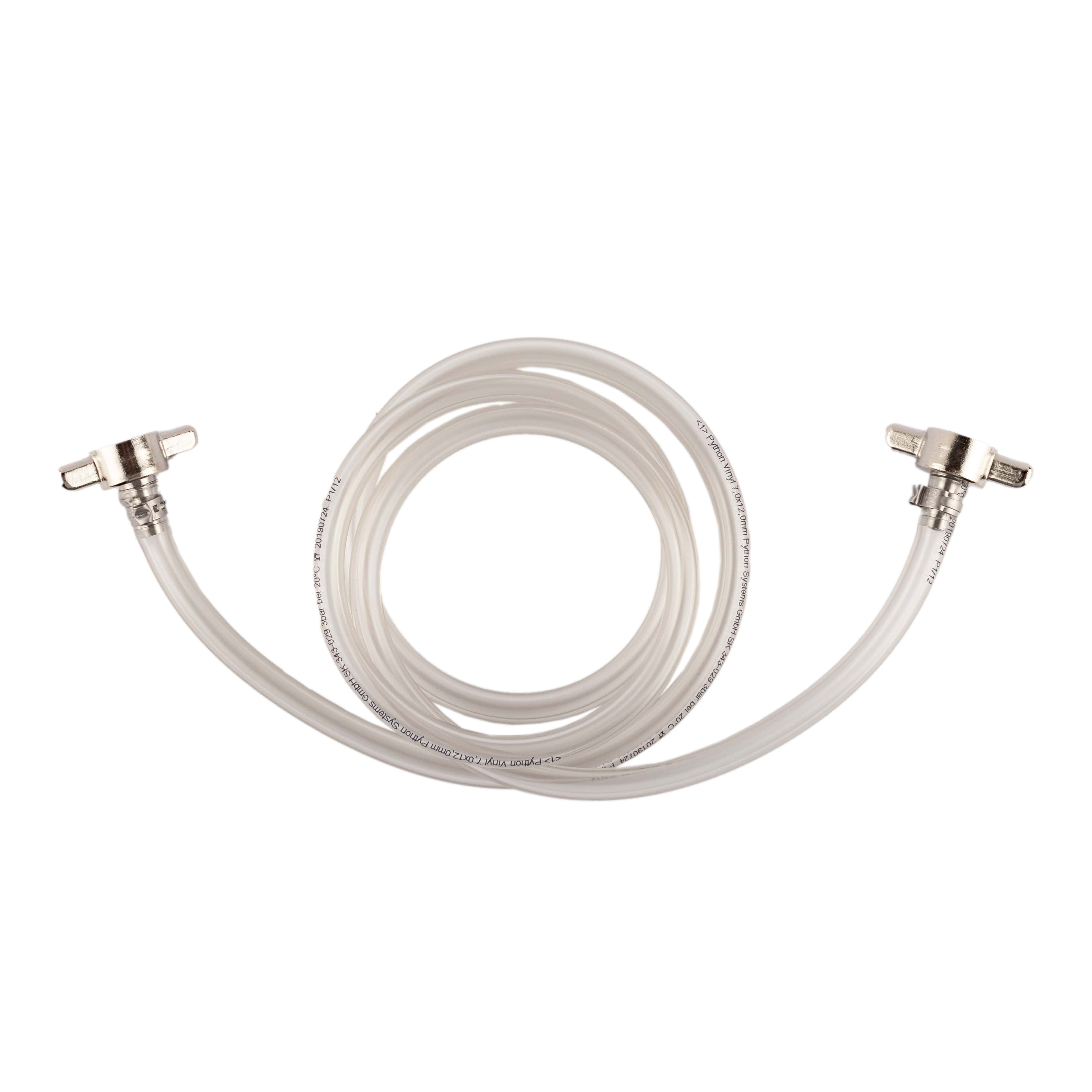 Bierschlauch für Standard Bierkeg - 2x 5/8" Flügelmutter - 10mm