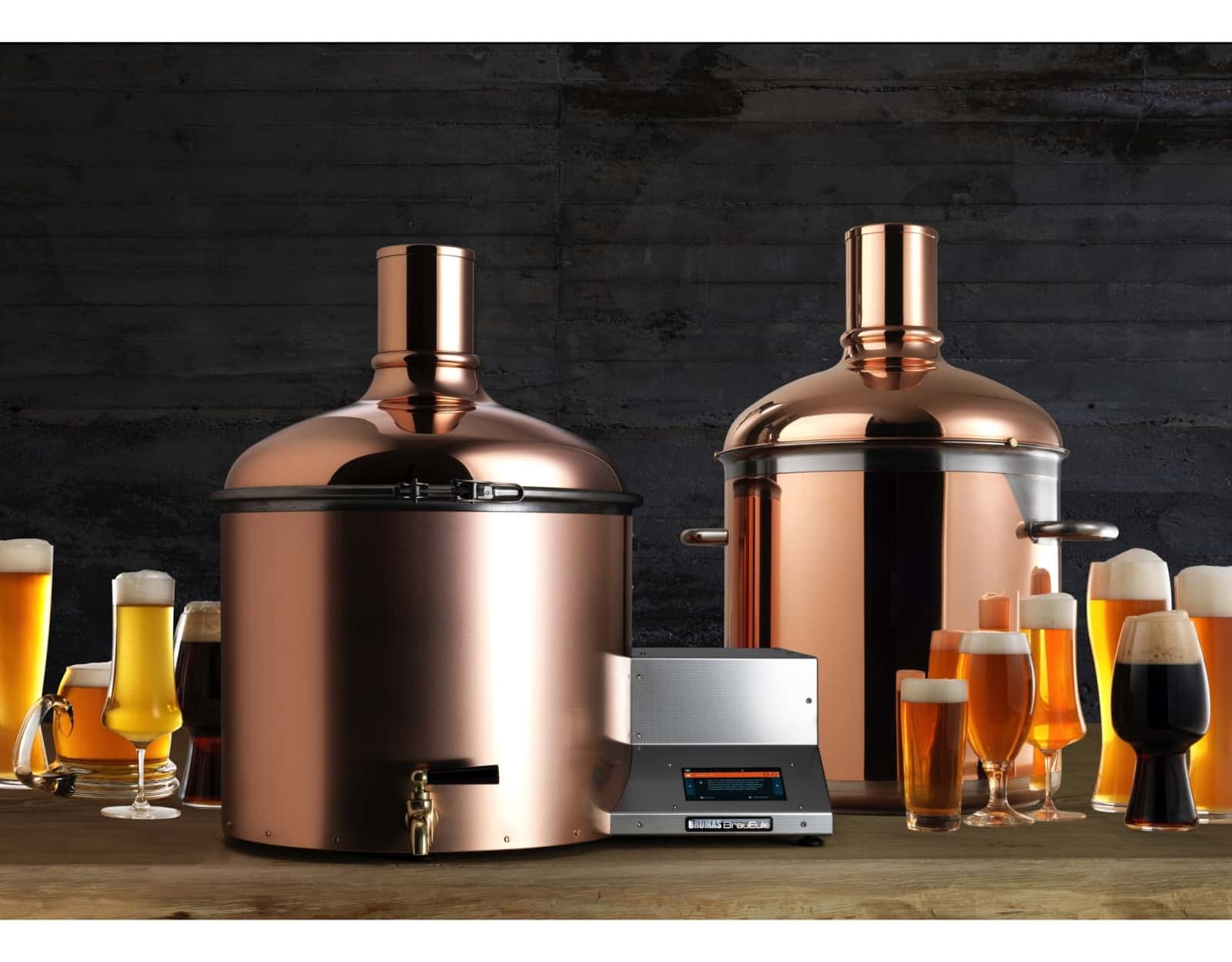 BrauEule III PRO SET mit Läutertopf Kupfer