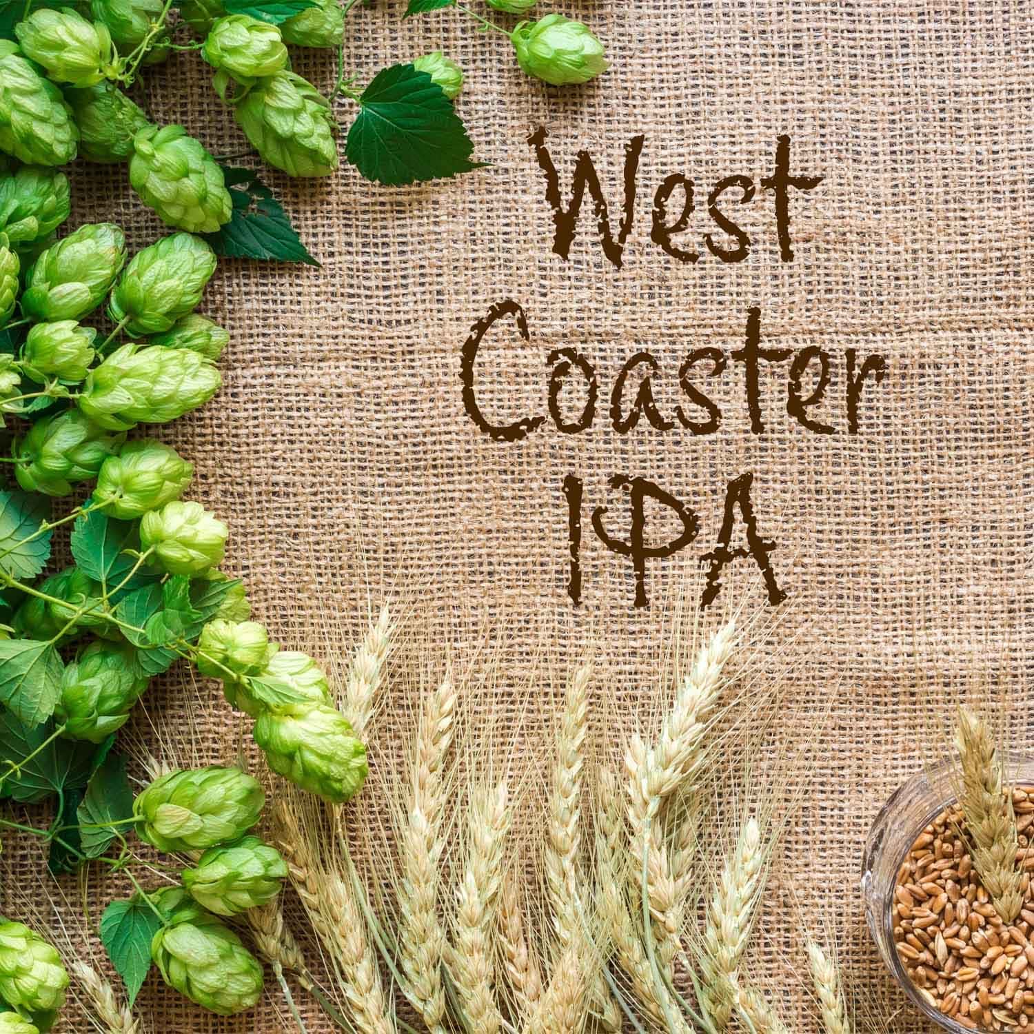Fertigmischung WEST COASTER IPA 30 Liter, geschrotet_1