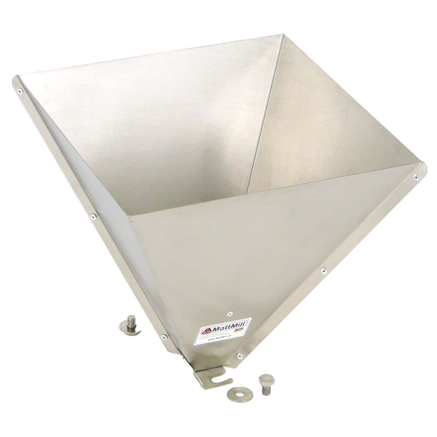 Edelstahltrichter für MATTMILL KOMPAKT / KOMFORT