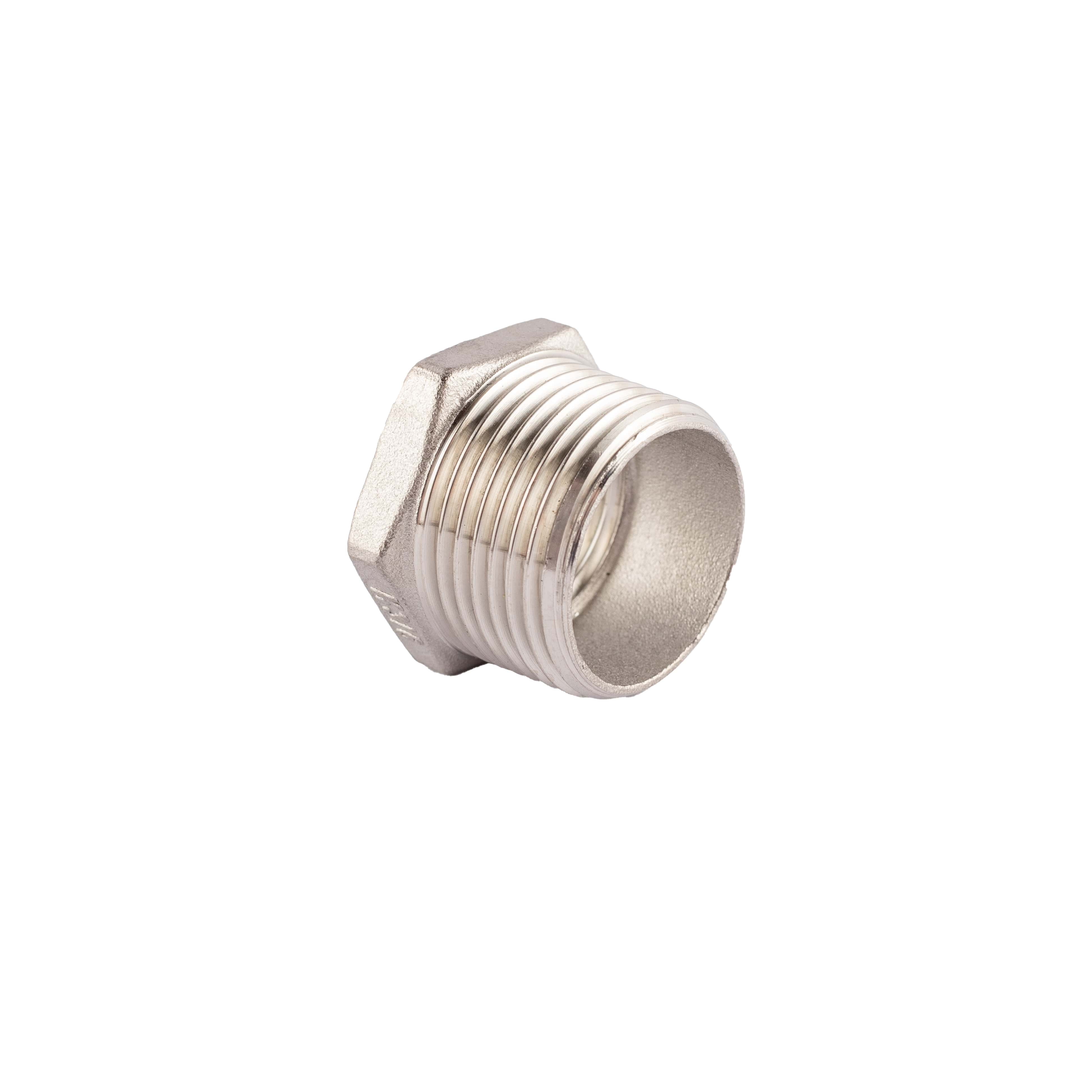 Reduzierstück 3/4" AG auf 1/2" IG Edelstahl_2