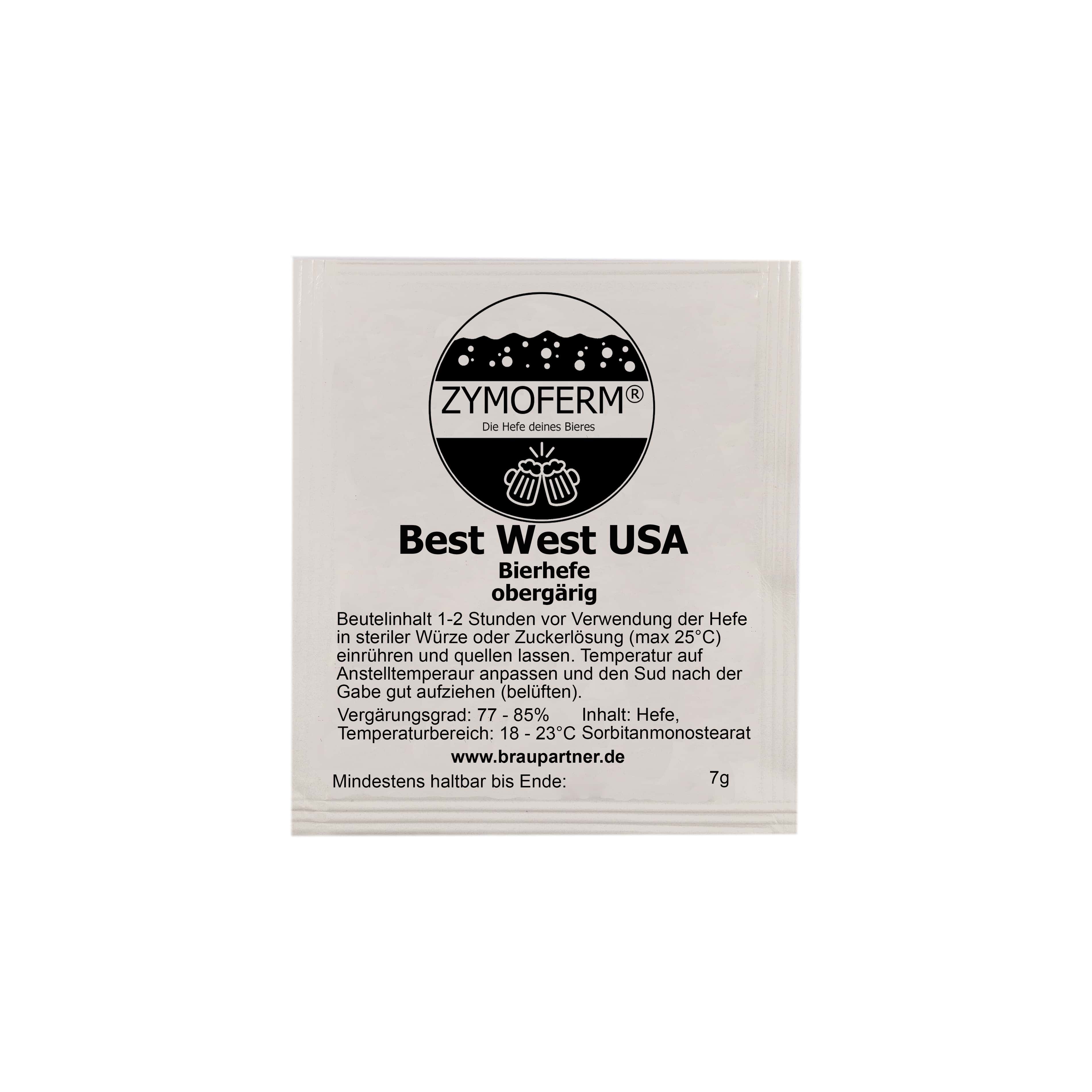 Zymoferm BEST WEST USA Trockenhefe og