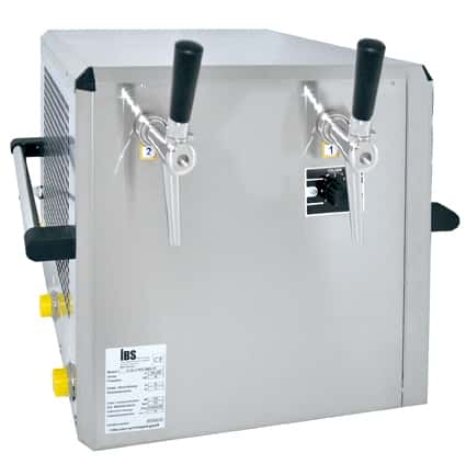 Durchlaufkühler 2-leitig 7 mm 80 Liter/h - trocken